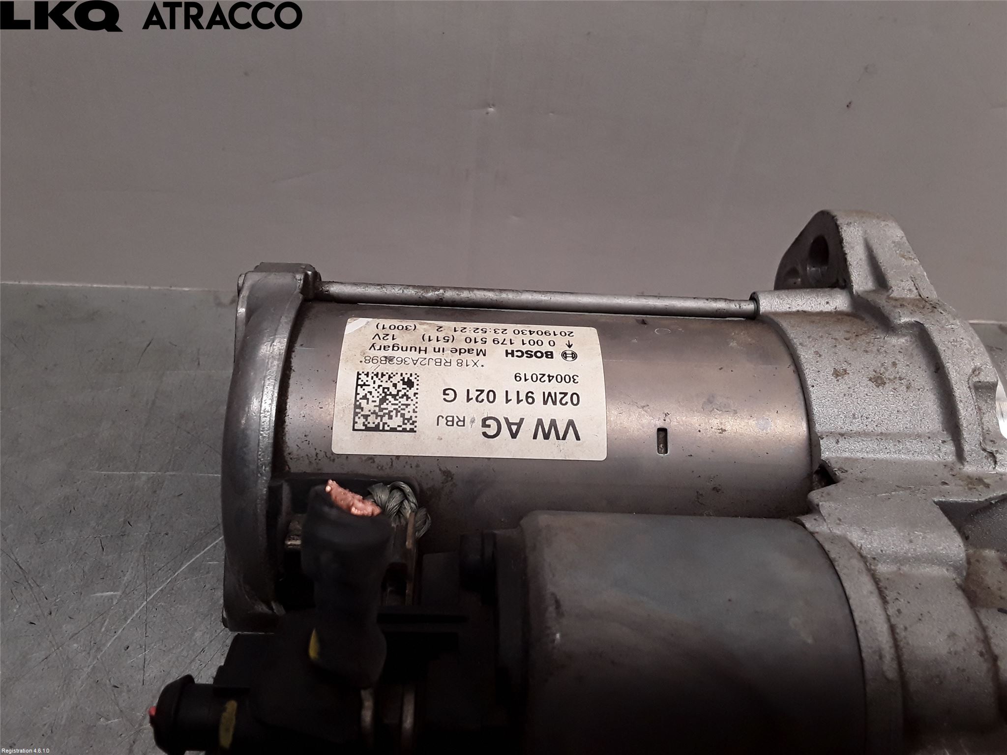 Volkswagen VW UP! / E-UP! Startmotor