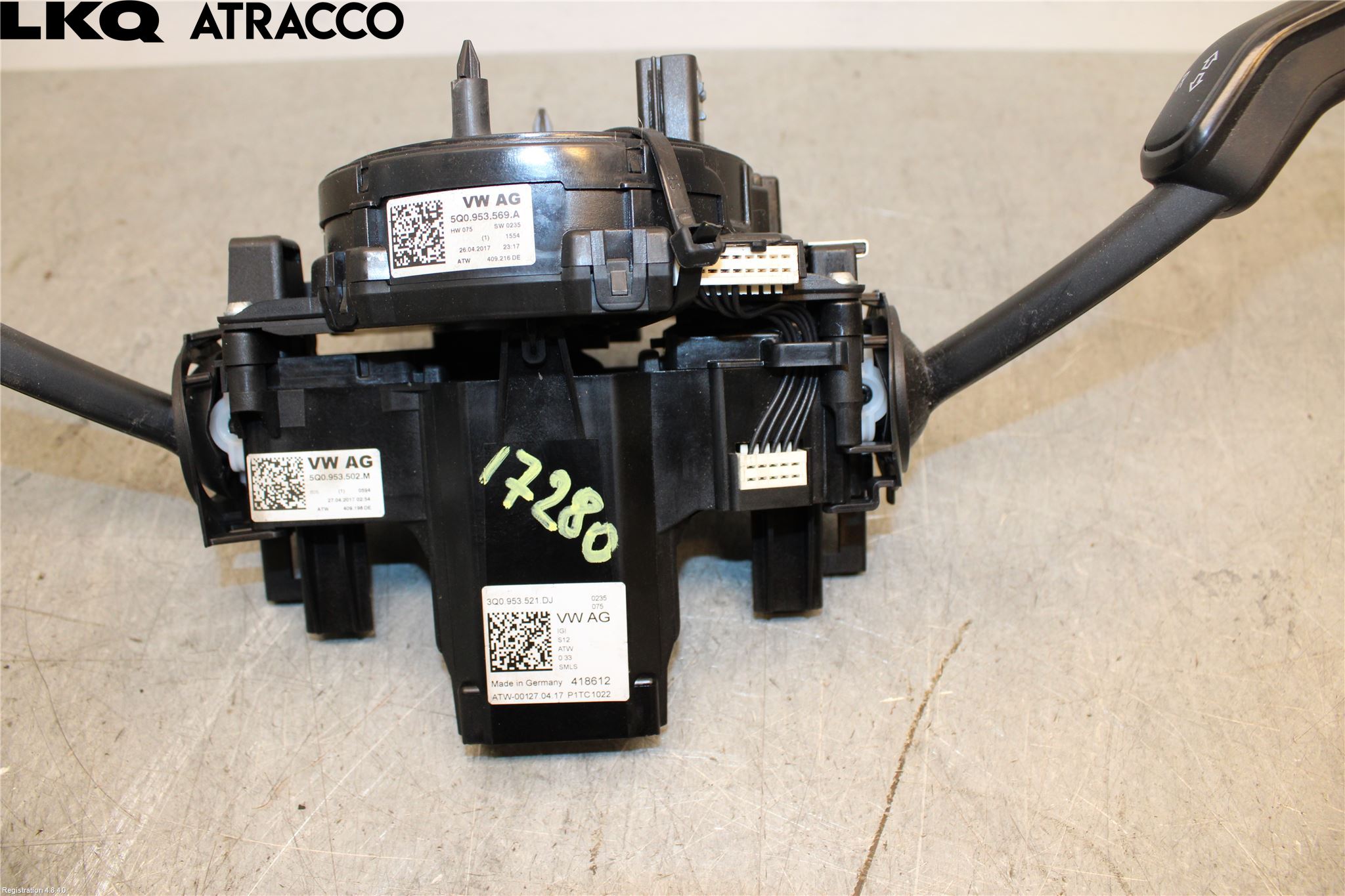 Volkswagen VW PASSAT 15-19 Bryter Ratt Kombi H Og V