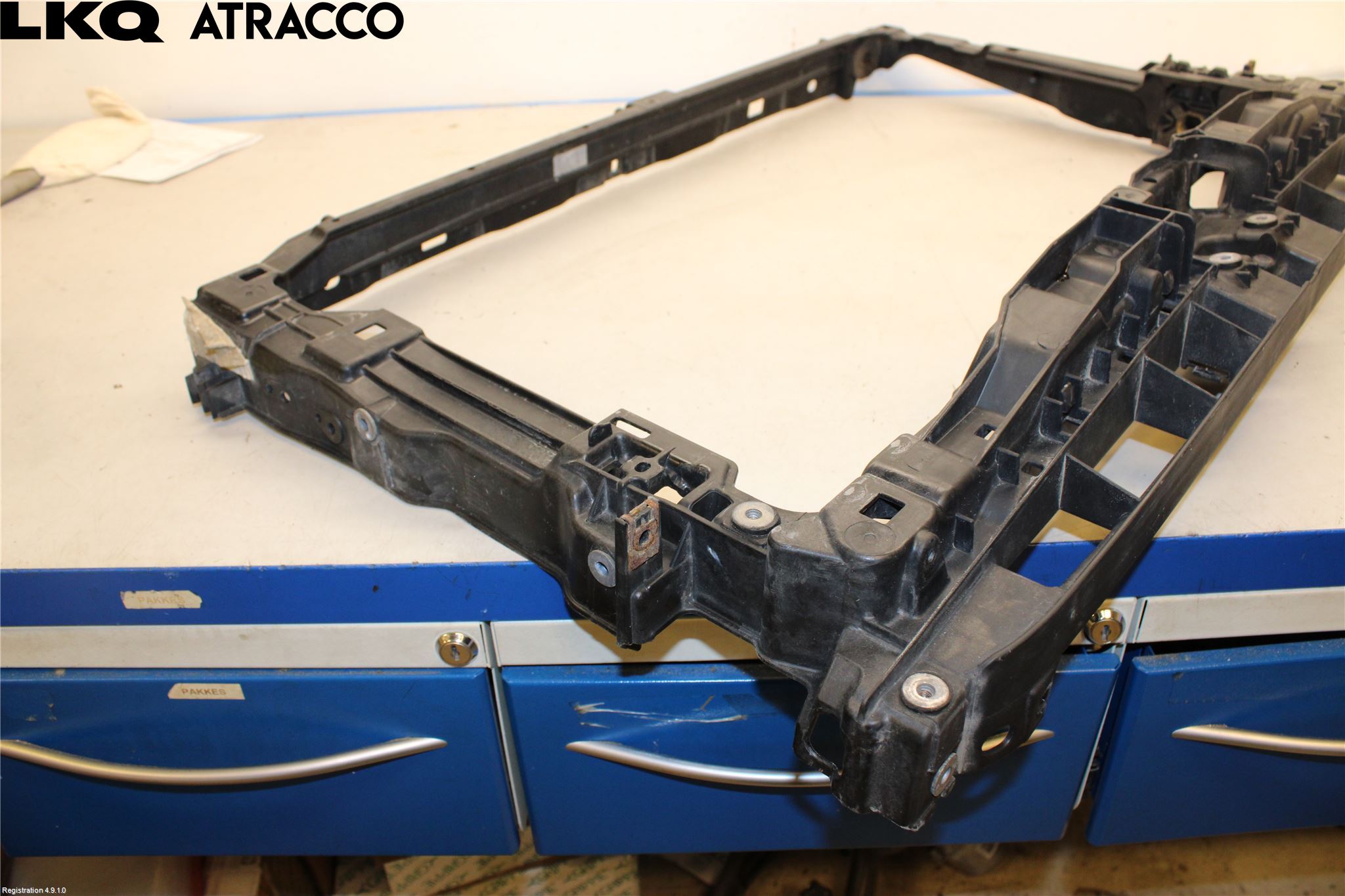 Volkswagen VW GOLF / E-GOLF VII 13-20 Radiator Feste - Ramme - Bjelk