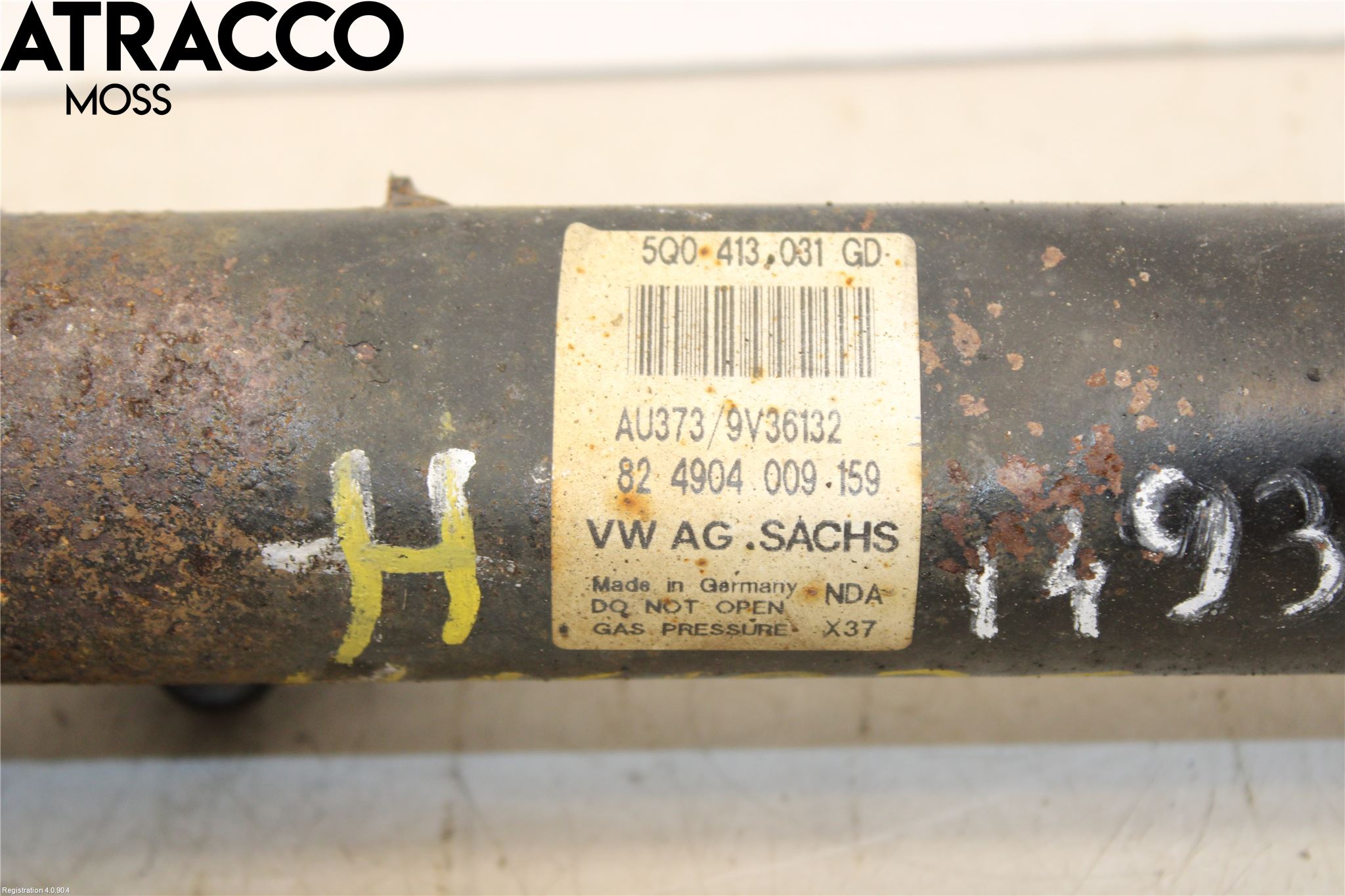 Audi A3/S3 8V 13-20 Fjærbein Foran Høyre