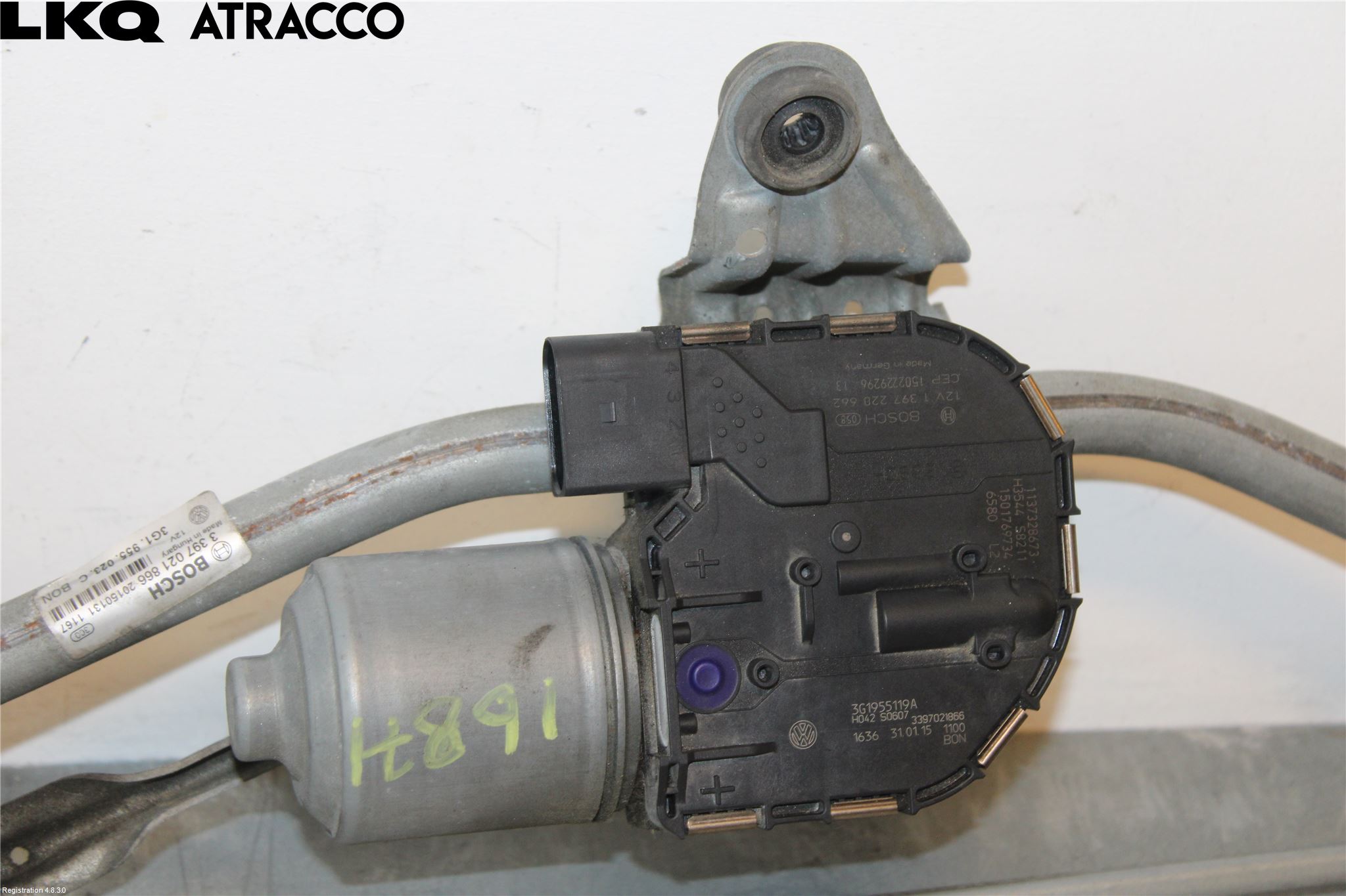 Volkswagen VW PASSAT 15-19 Viskermotor Frontrute