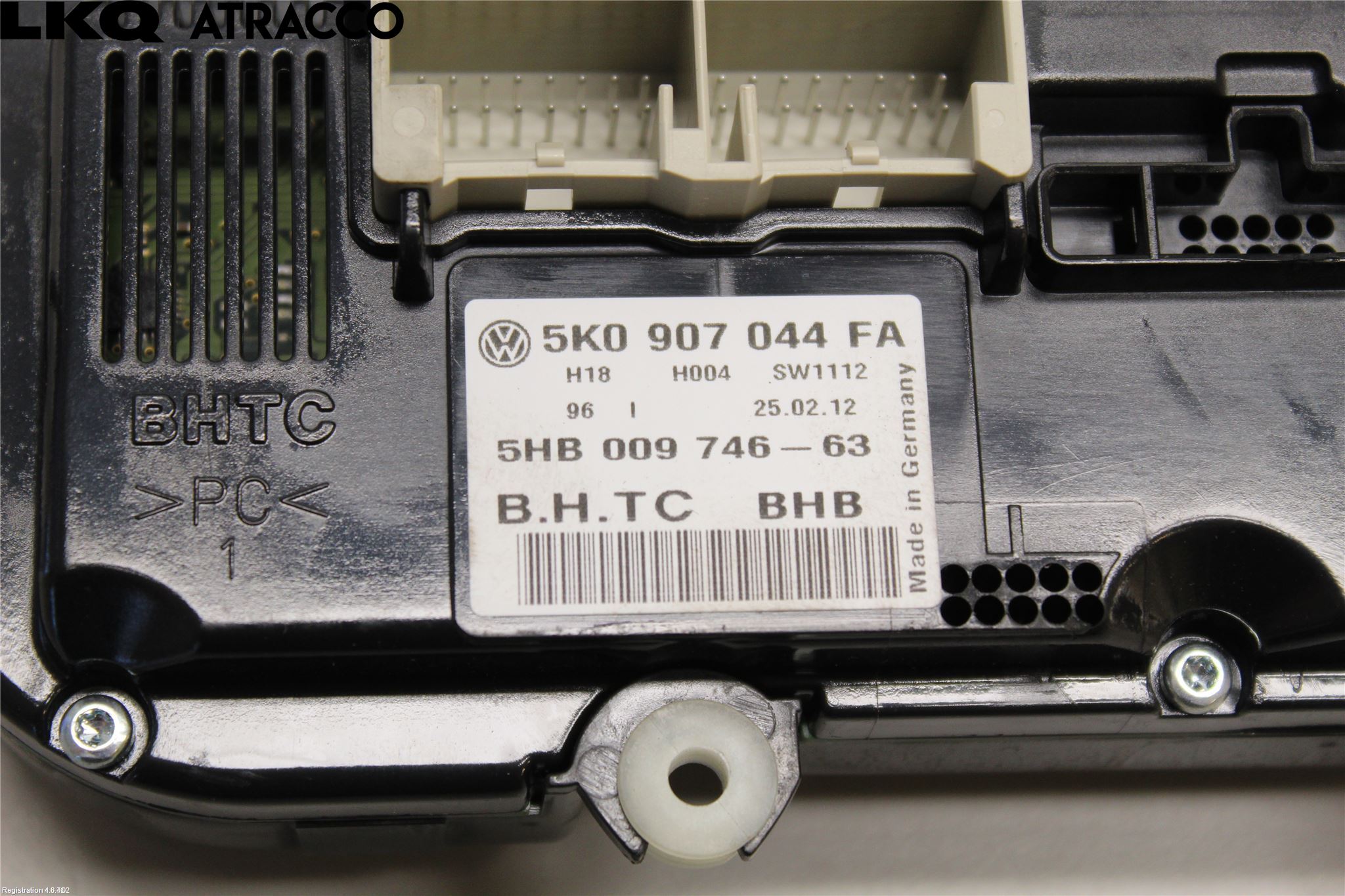 Volkswagen VW GOLF VI 09-13 Varme Ac Betjening-Display