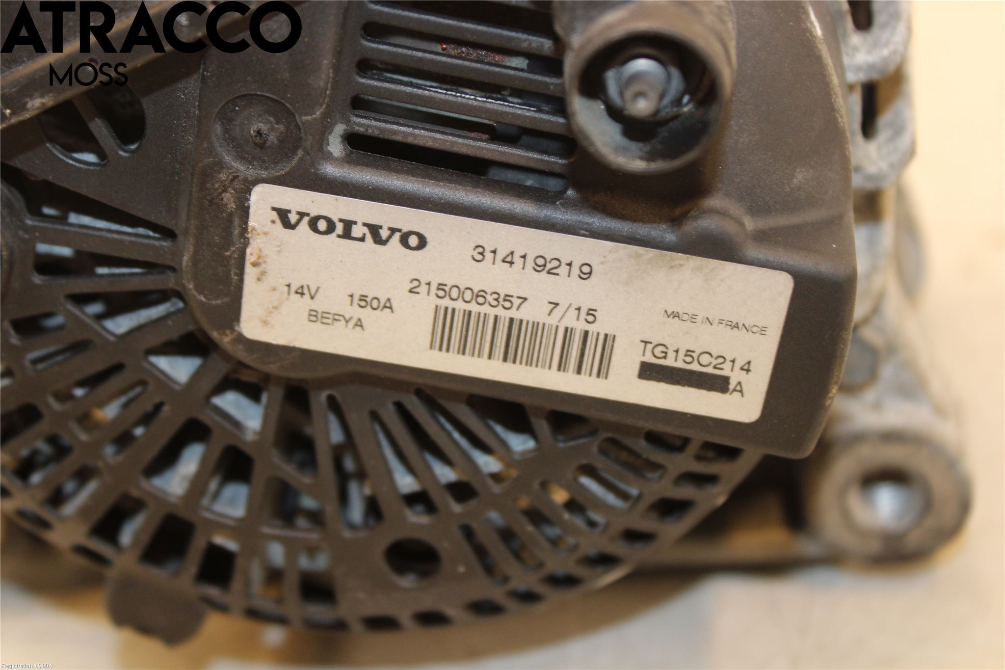 Volvo V40 12-19 Dynamo