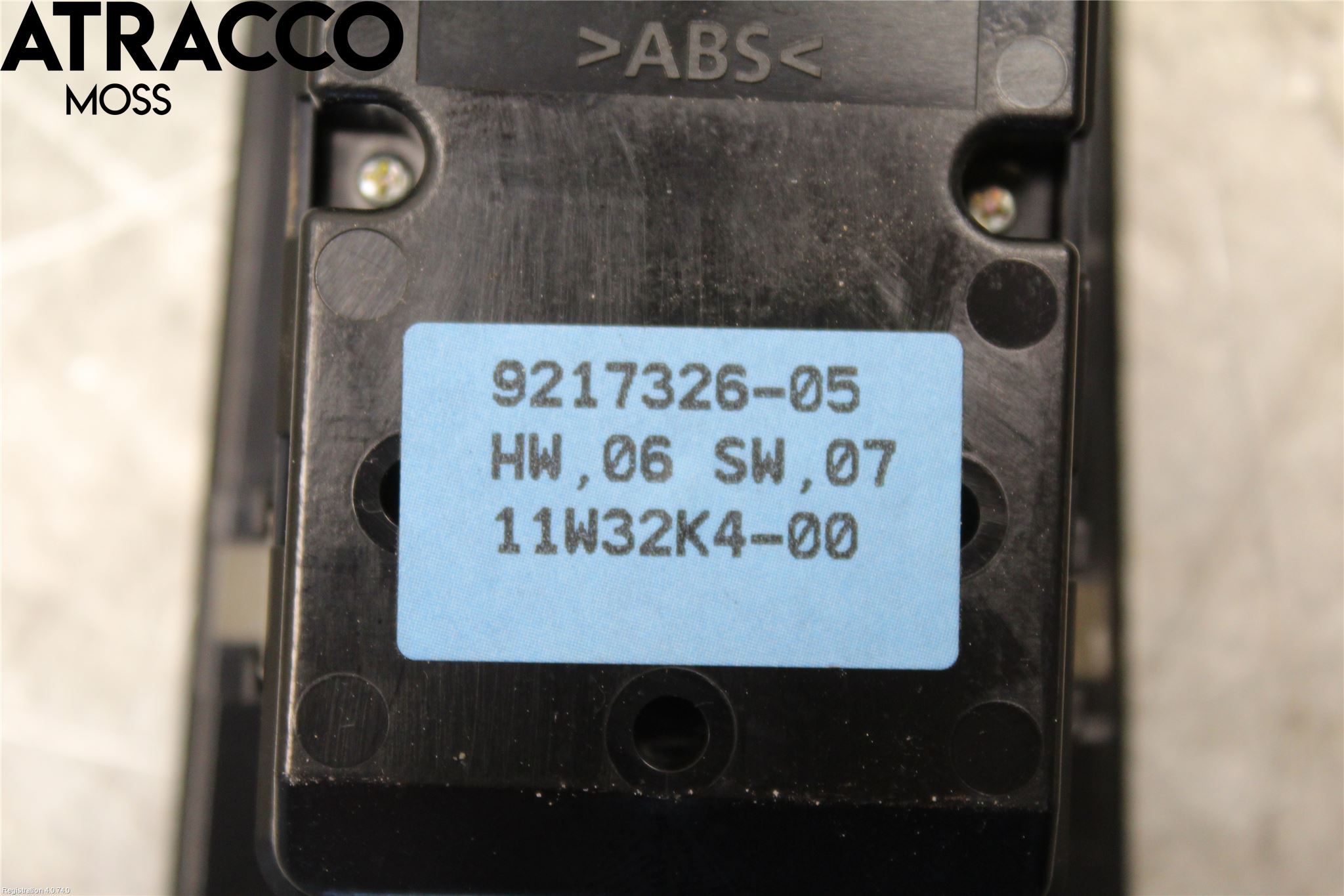 BMW 3 E90/91 SED/TOU 05-12 Bryter Vindusheis