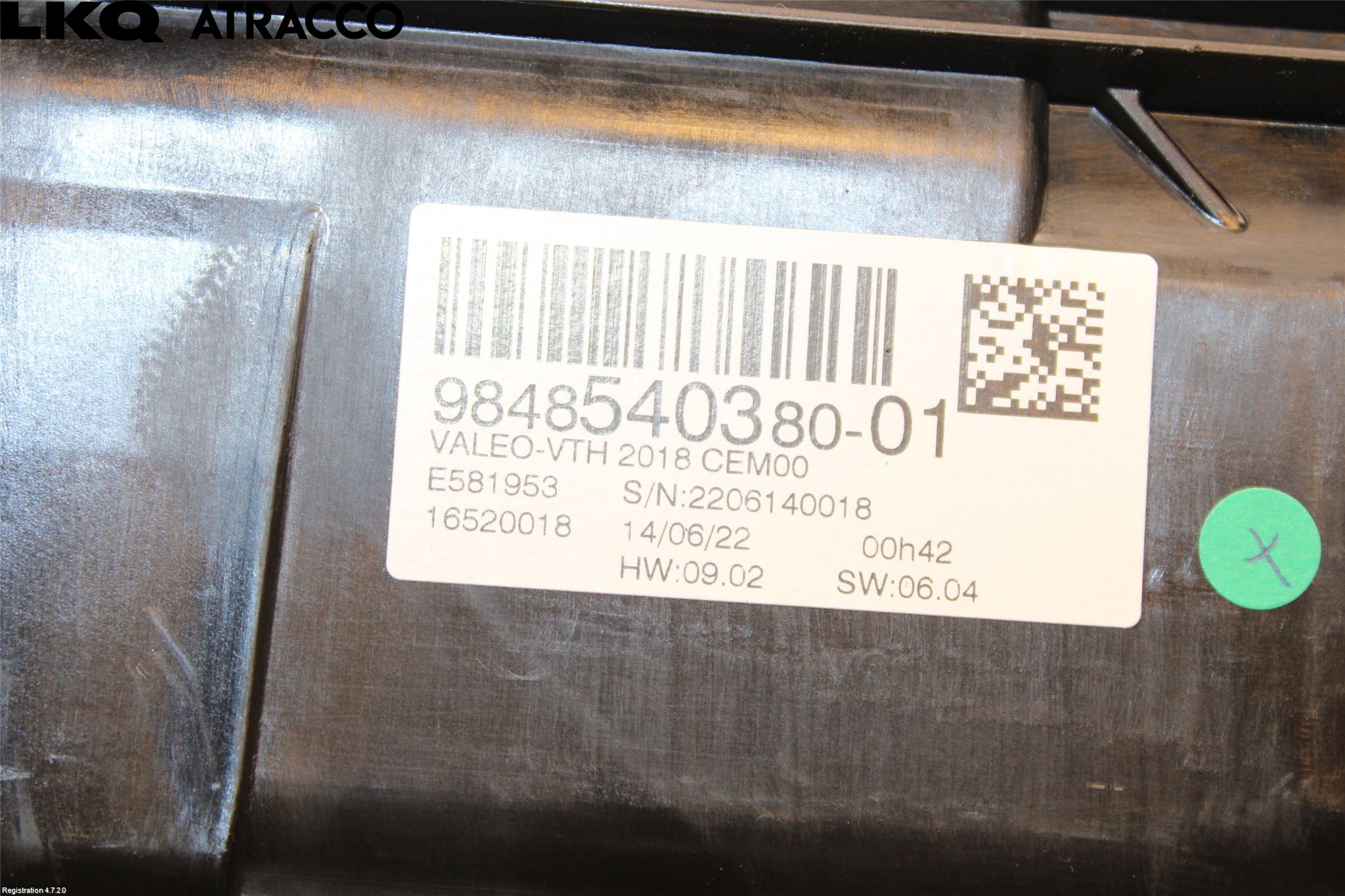 Citroen C4/E-C4 C4X/E-C4X III 21- Instr Skjerm Dvd-Gps-Ac-Tlf