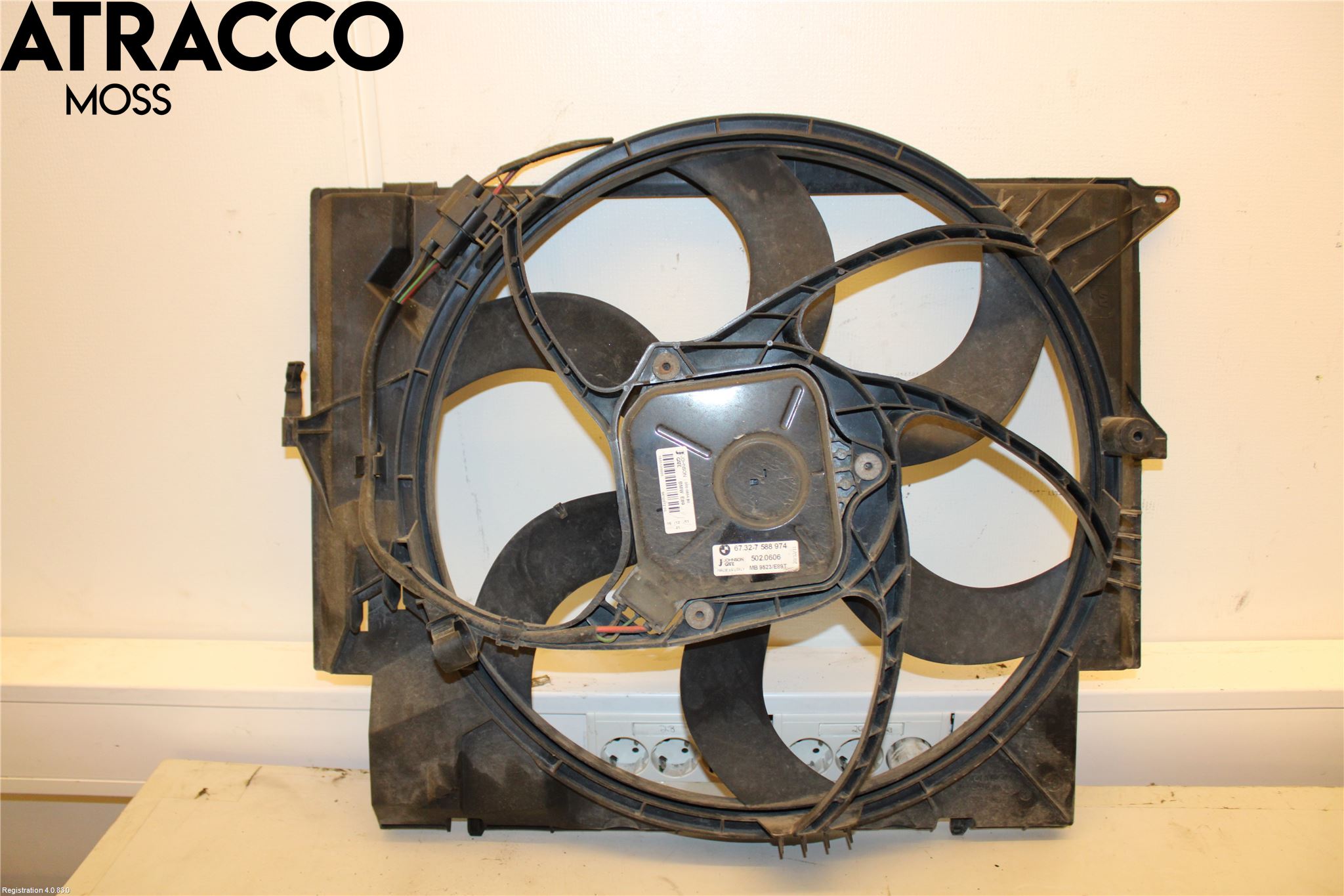 BMW 3 E90/91 SED/TOU 05-12 Kjølevifte Elektrisk