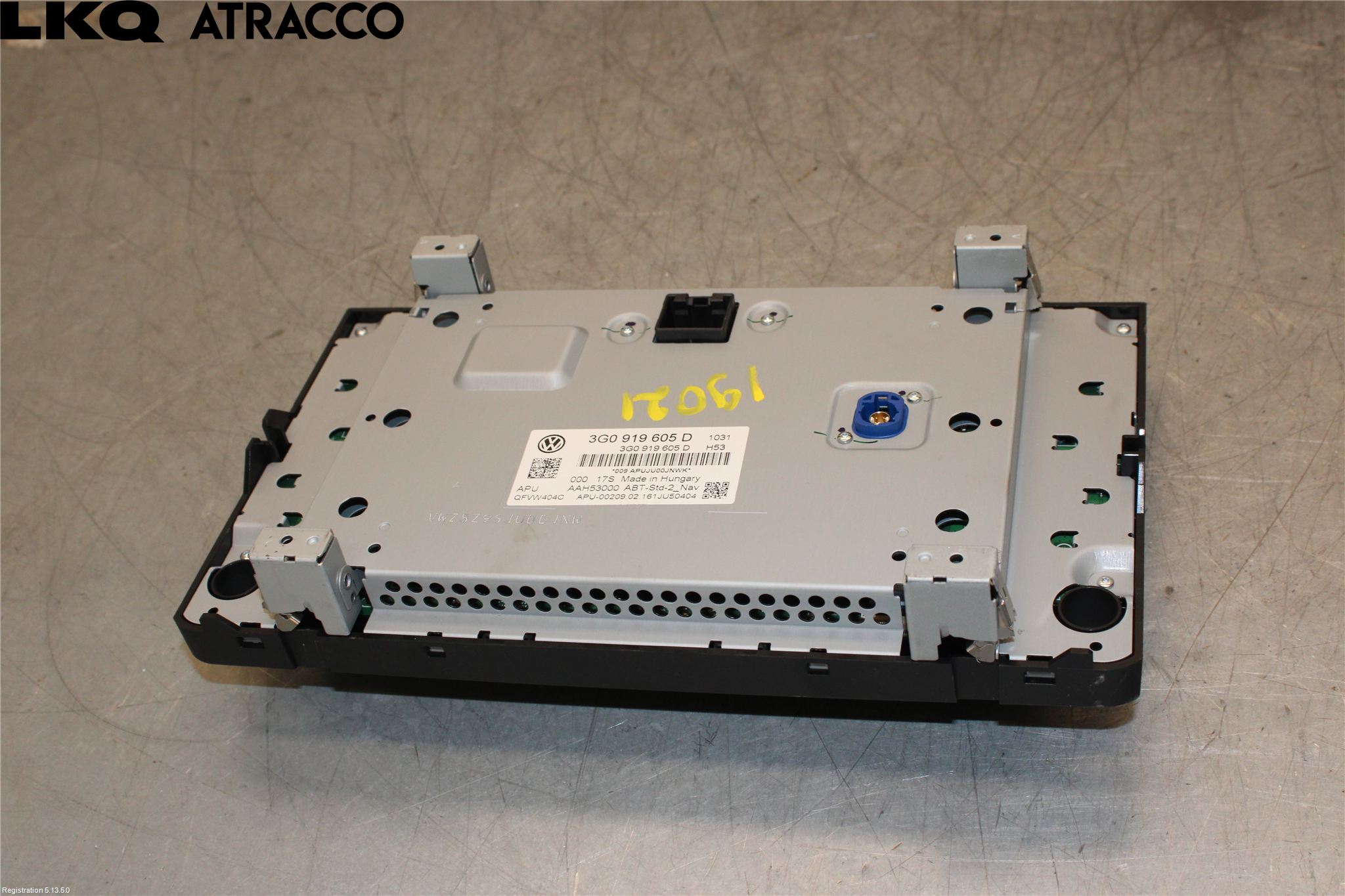 Volkswagen VW PASSAT 15-19 Multifunktionsdisplay