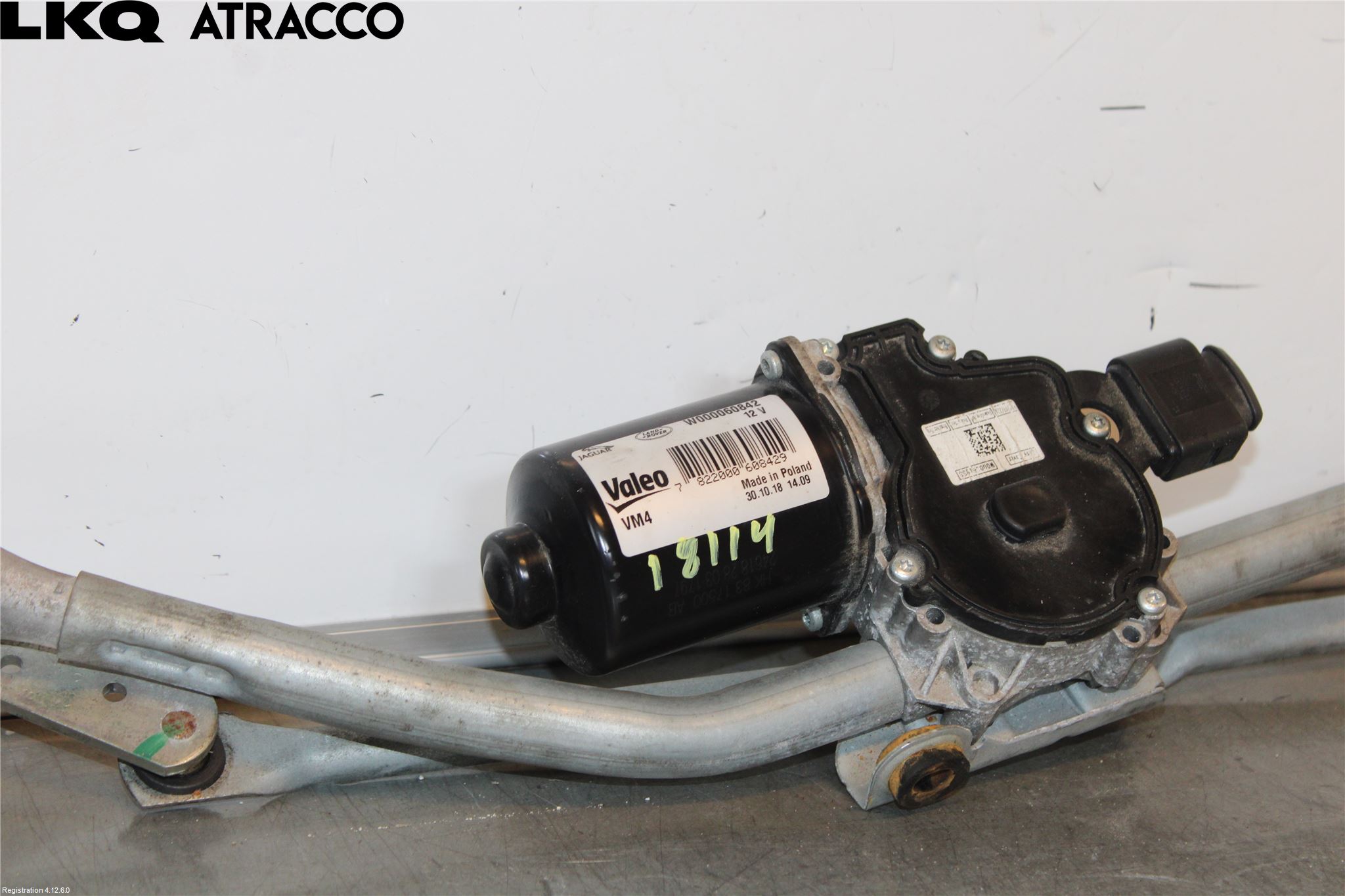 Jaguar F-PACE Viskermotor Frontrute