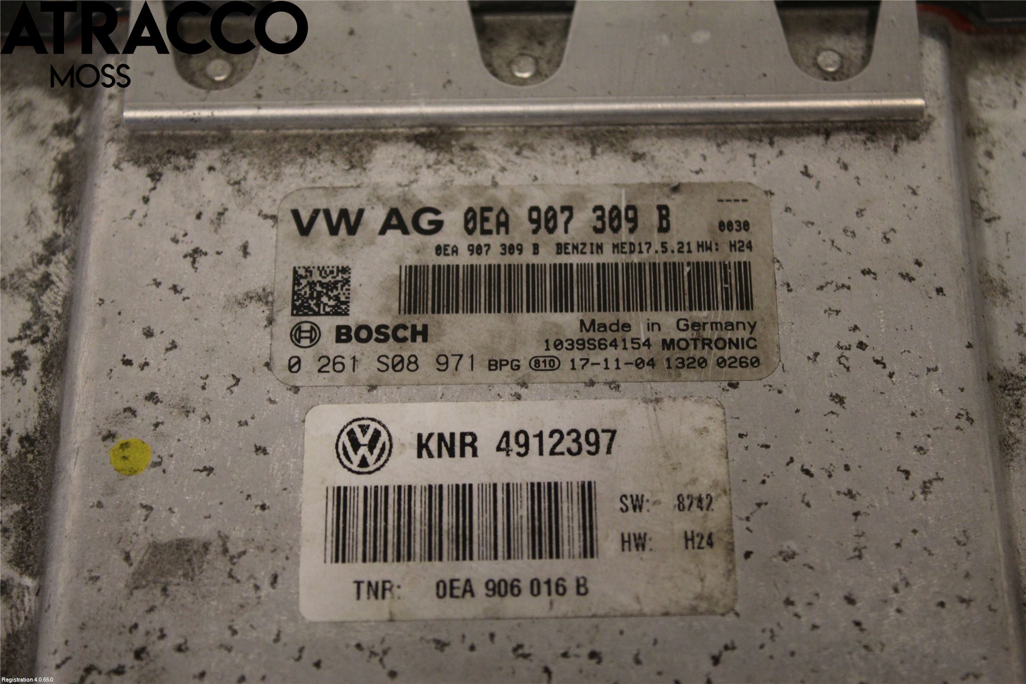 Volkswagen VW UP! / E-UP! Styreenhet Innsprøytning