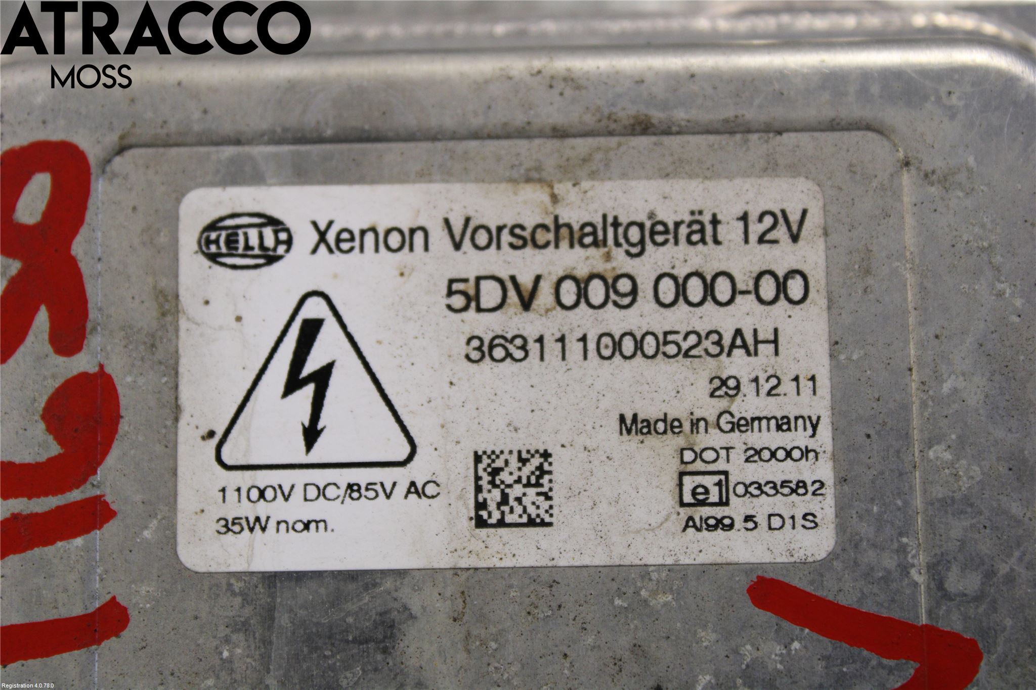 Volkswagen VW GOLF VI 09-13 Styreenhet Xenon