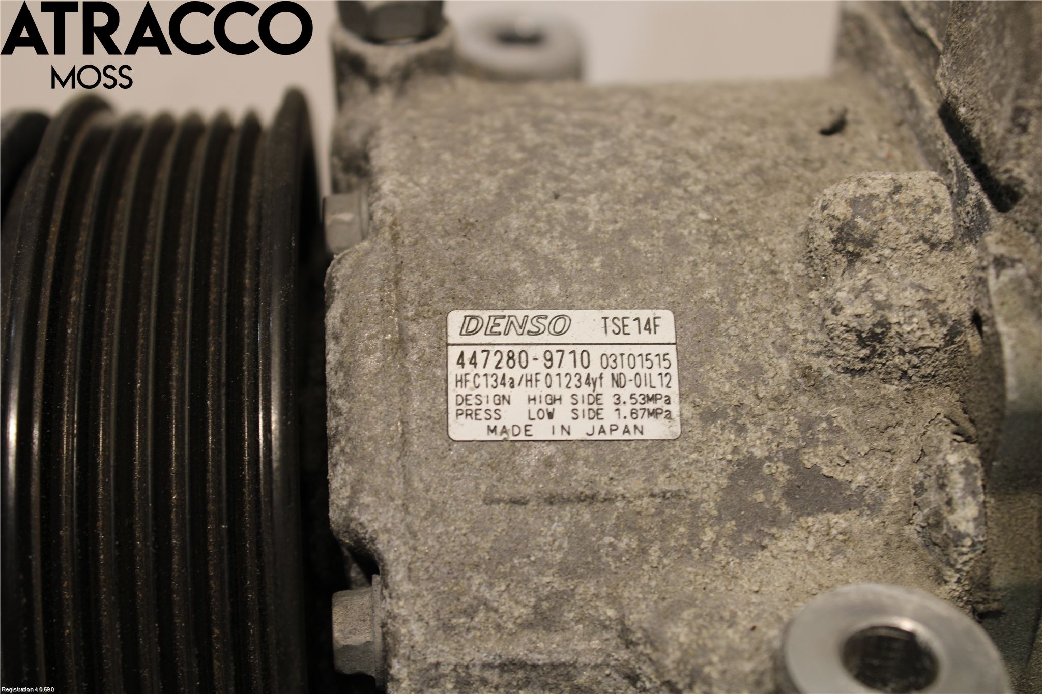 Subaru OUTBACK 15-20 Varme Ac Kompressor