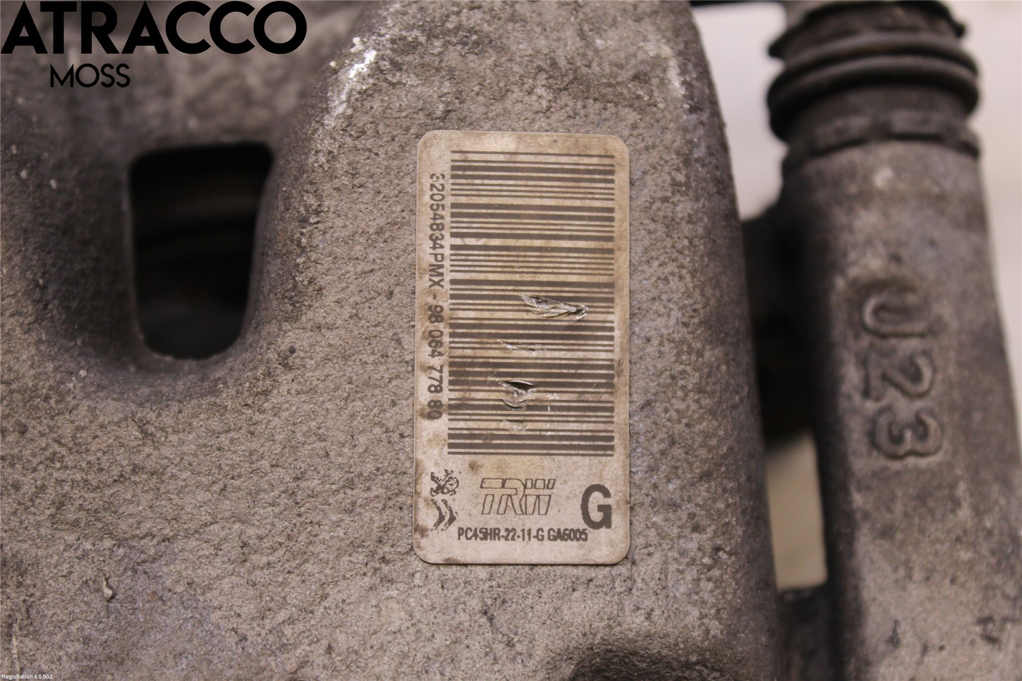 Toyota PROACE II 16- Bremsecaliper Bak Venstre