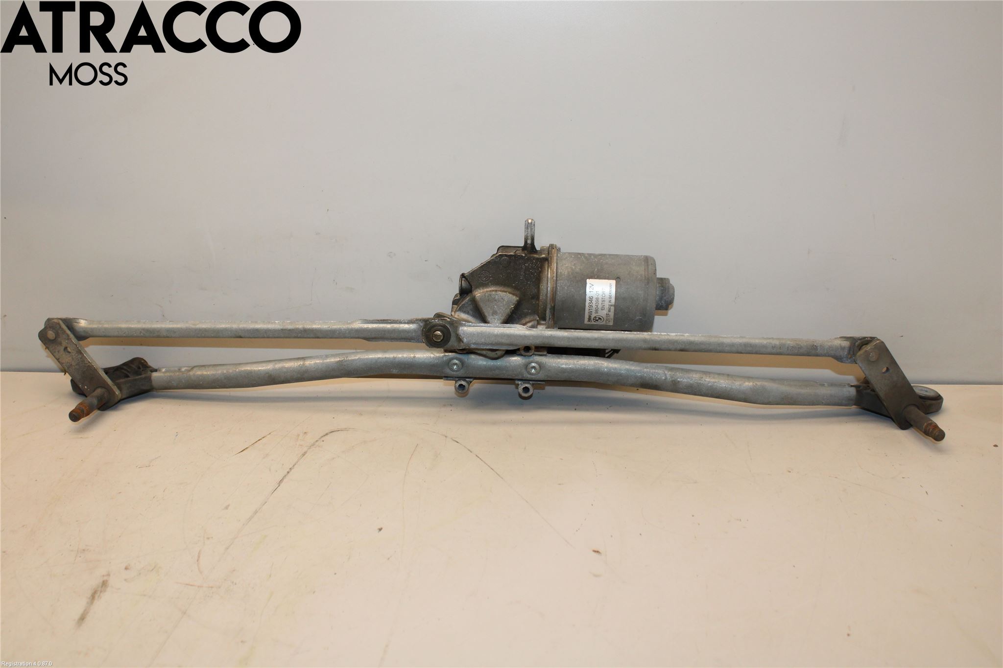 Mini COUPE R56 05-14 Viskermotor Frontrute