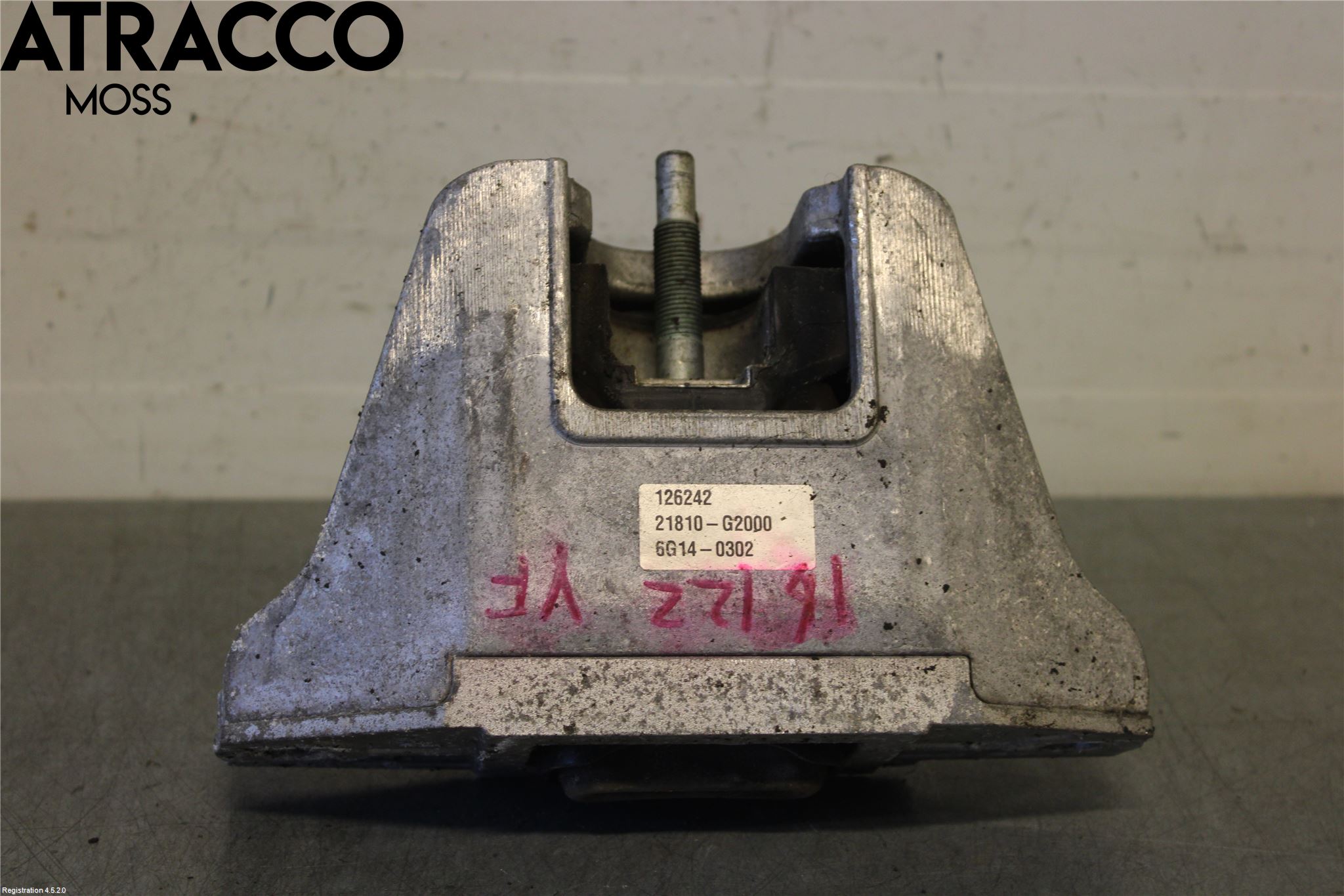 Hyundai IONIQ AE 17-22 Motor Feste Stål-Alu