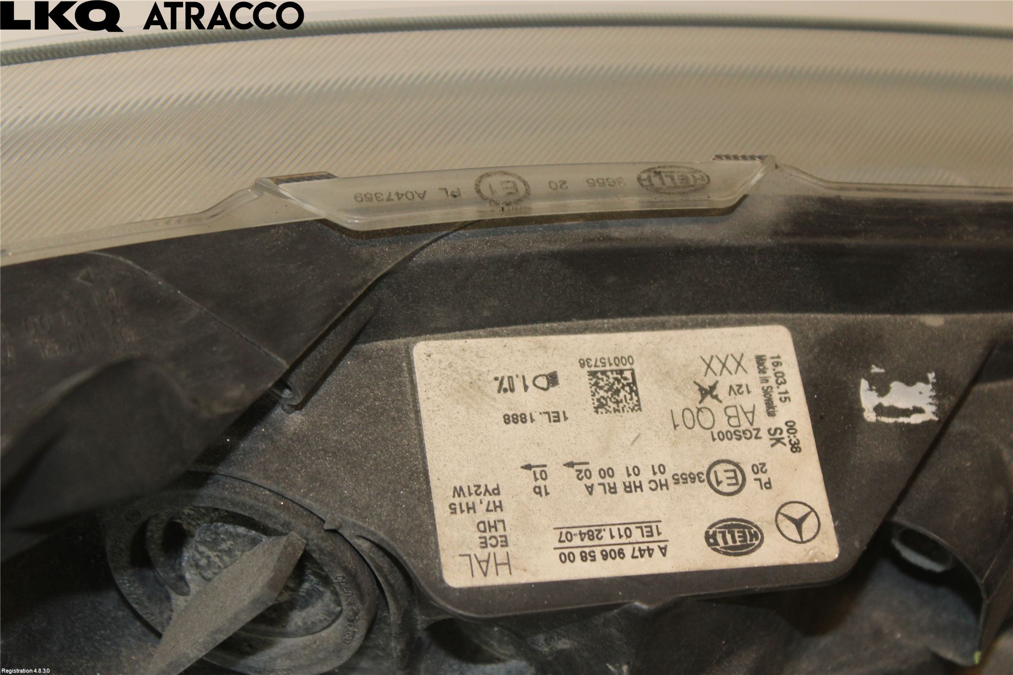 Mercedes-Benz MB VITO/V-KLASS (W640,W447,W448) 14- Frontlykt Venstre