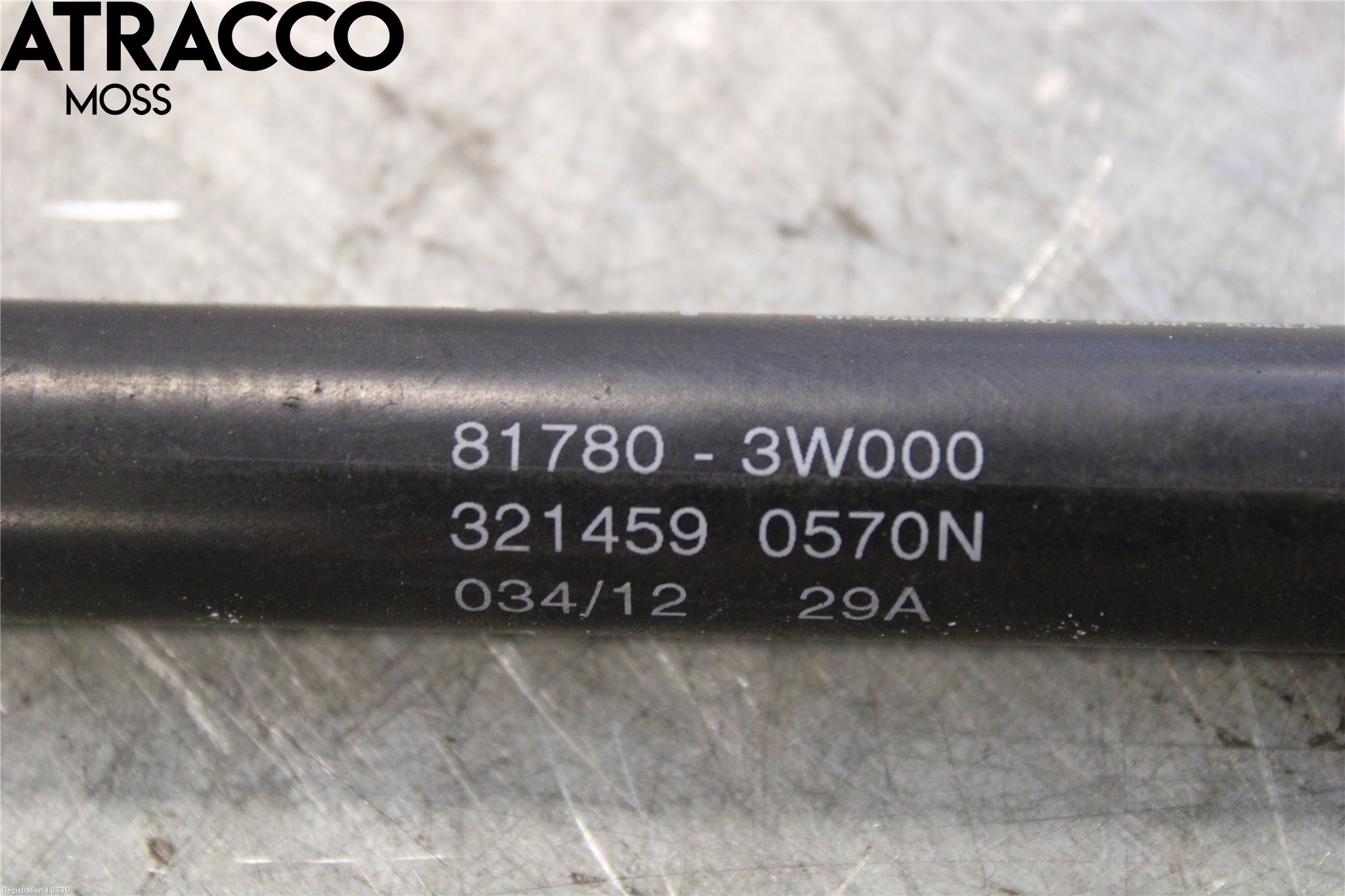 Kia SPORTAGE (SL) 11-15 Bakluke Demper-Gassfjær