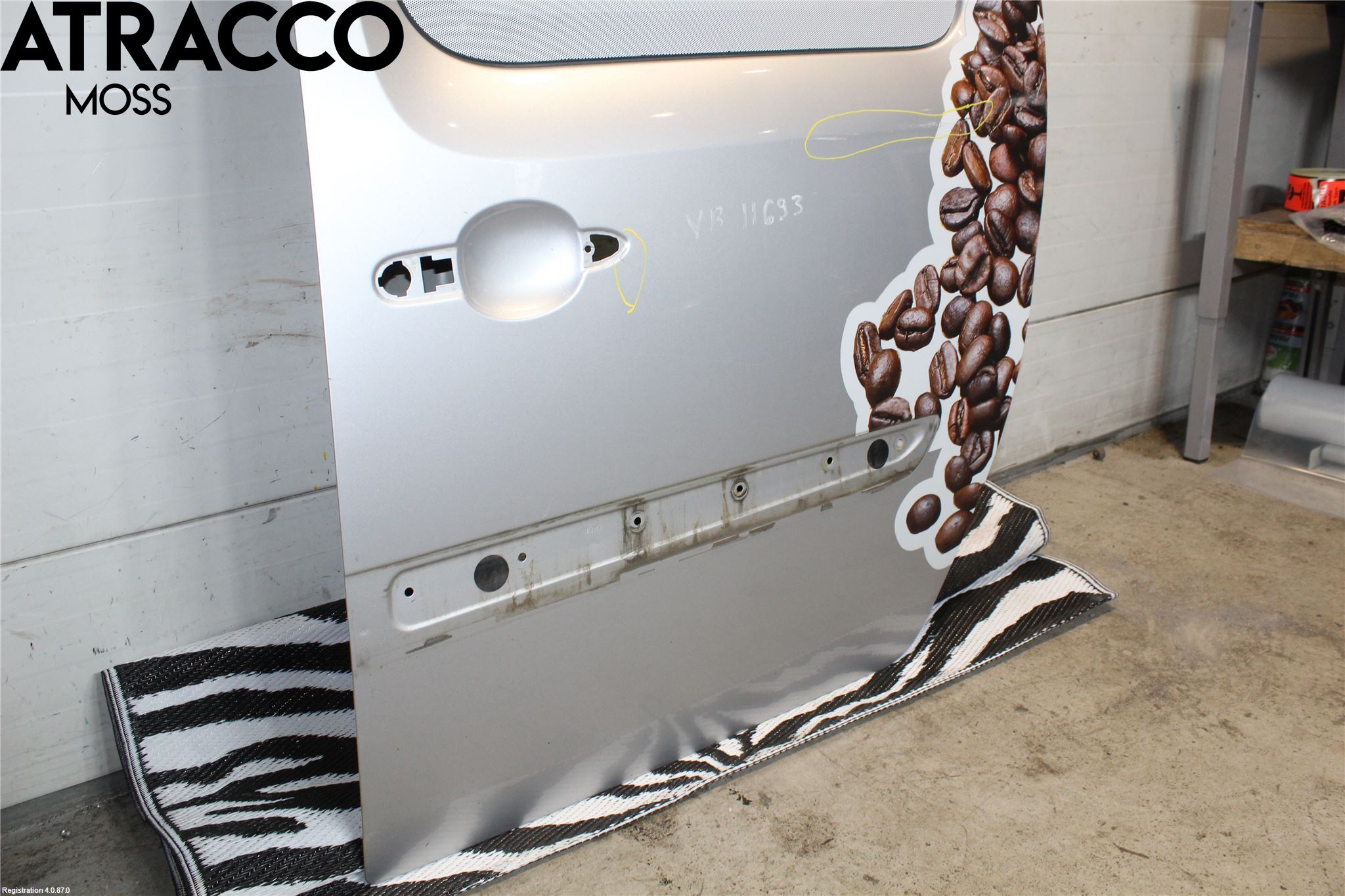 Mercedes-Benz MB CITAN (W415) 13-21 Dør Skyvedør Venstre