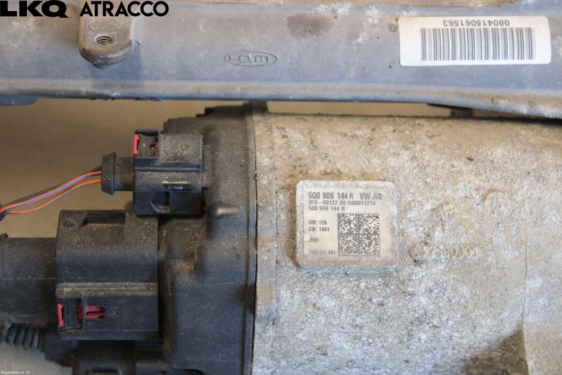 Volkswagen VW GOLF / E-GOLF VII 13-20 Servo Snekke - Tannstang