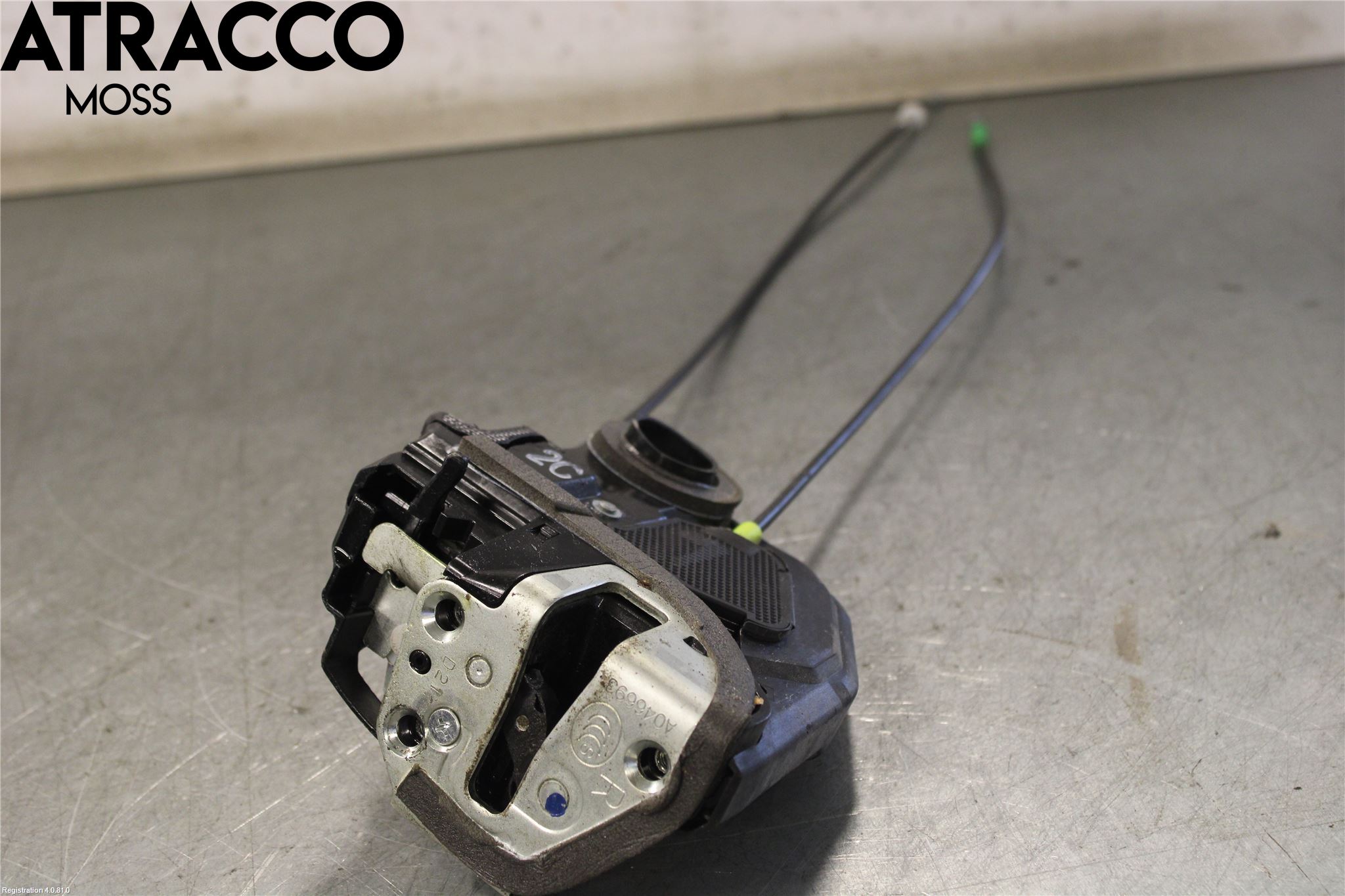 Toyota AURIS 07-09 Dørlås - Låsekasse