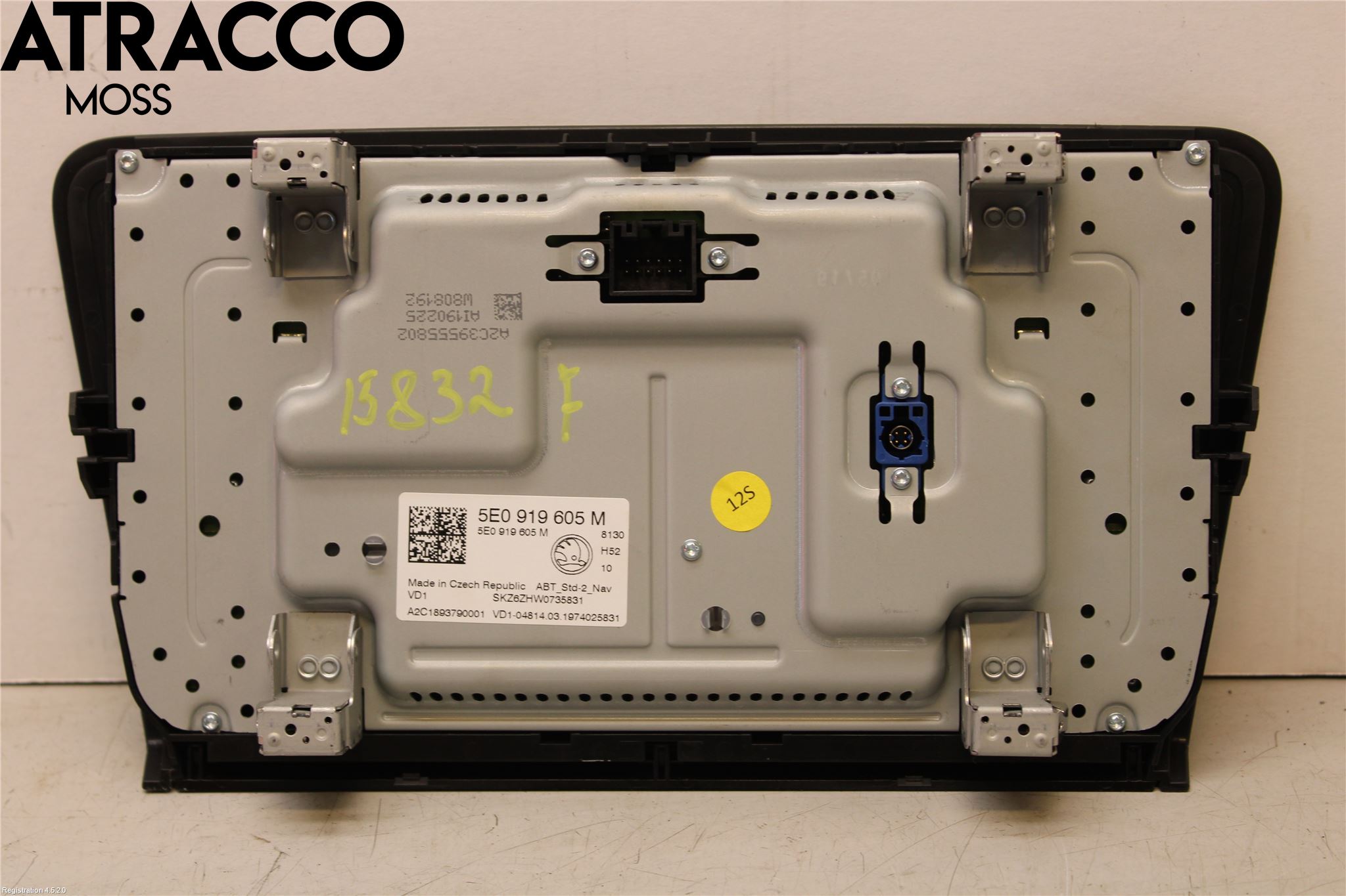 Skoda OCTAVIA (5E) 13-20 Multifunktionsdisplay