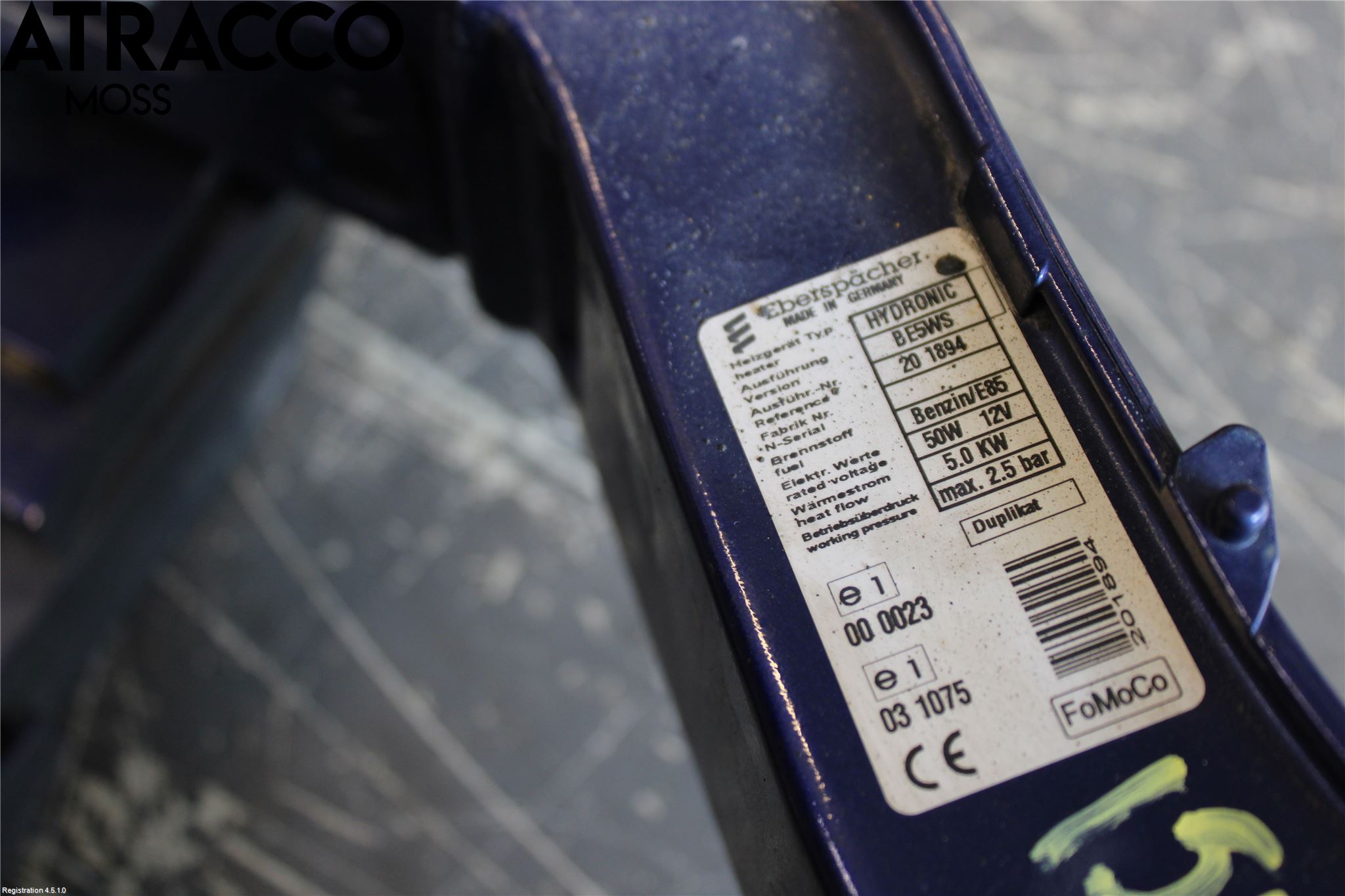 Ford FOCUS 15-18 Frontplate Øvre