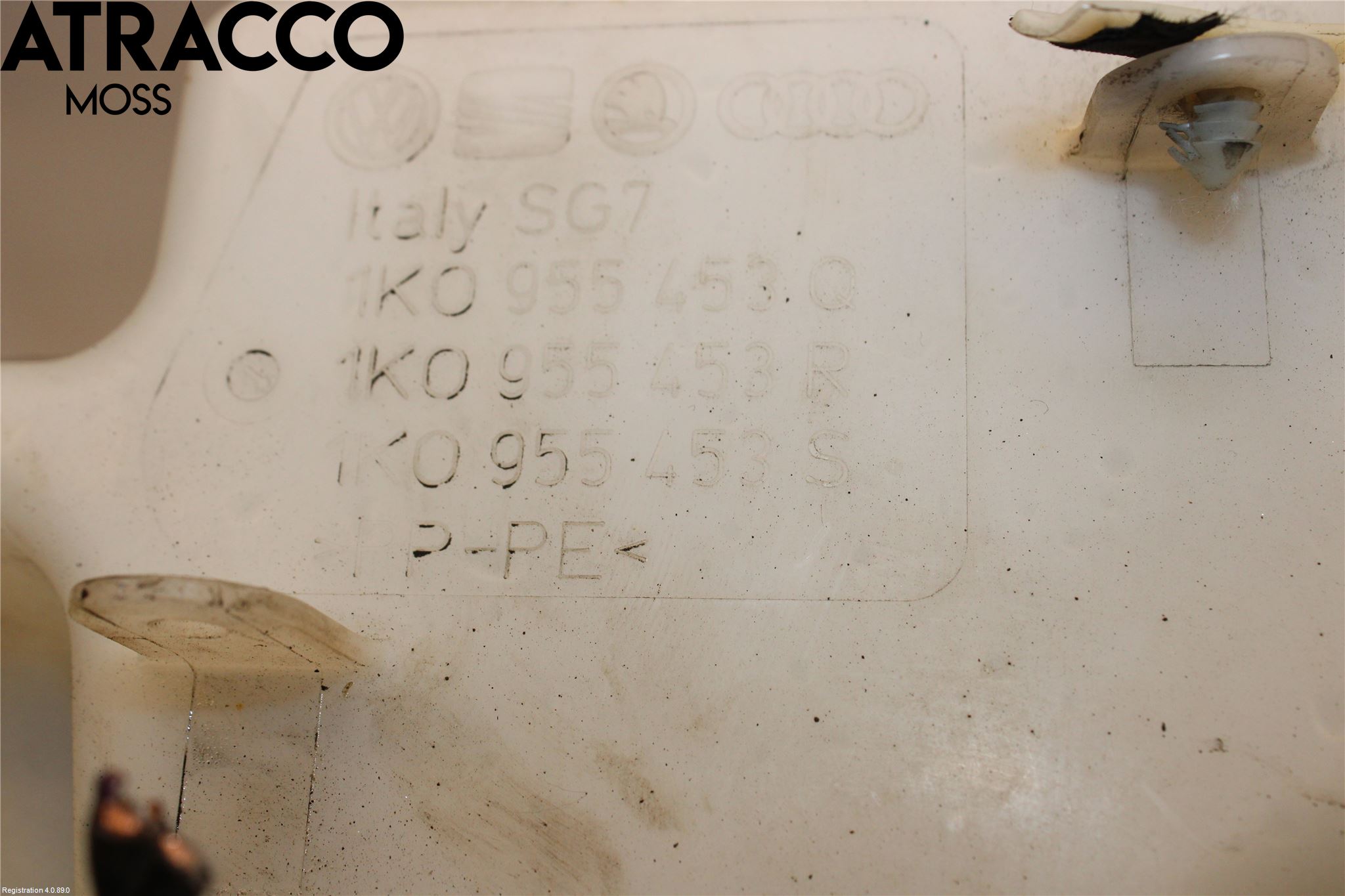 Audi A3/S3 05-13 Spylerbeholder Frontrute-Lykte