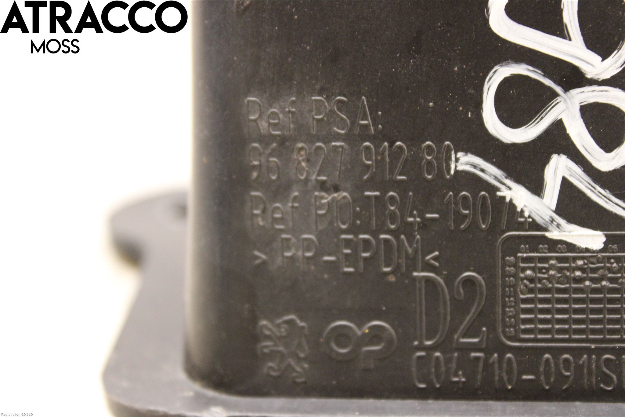 Peugeot 3008 09-16 Støtfanger Foran Feste