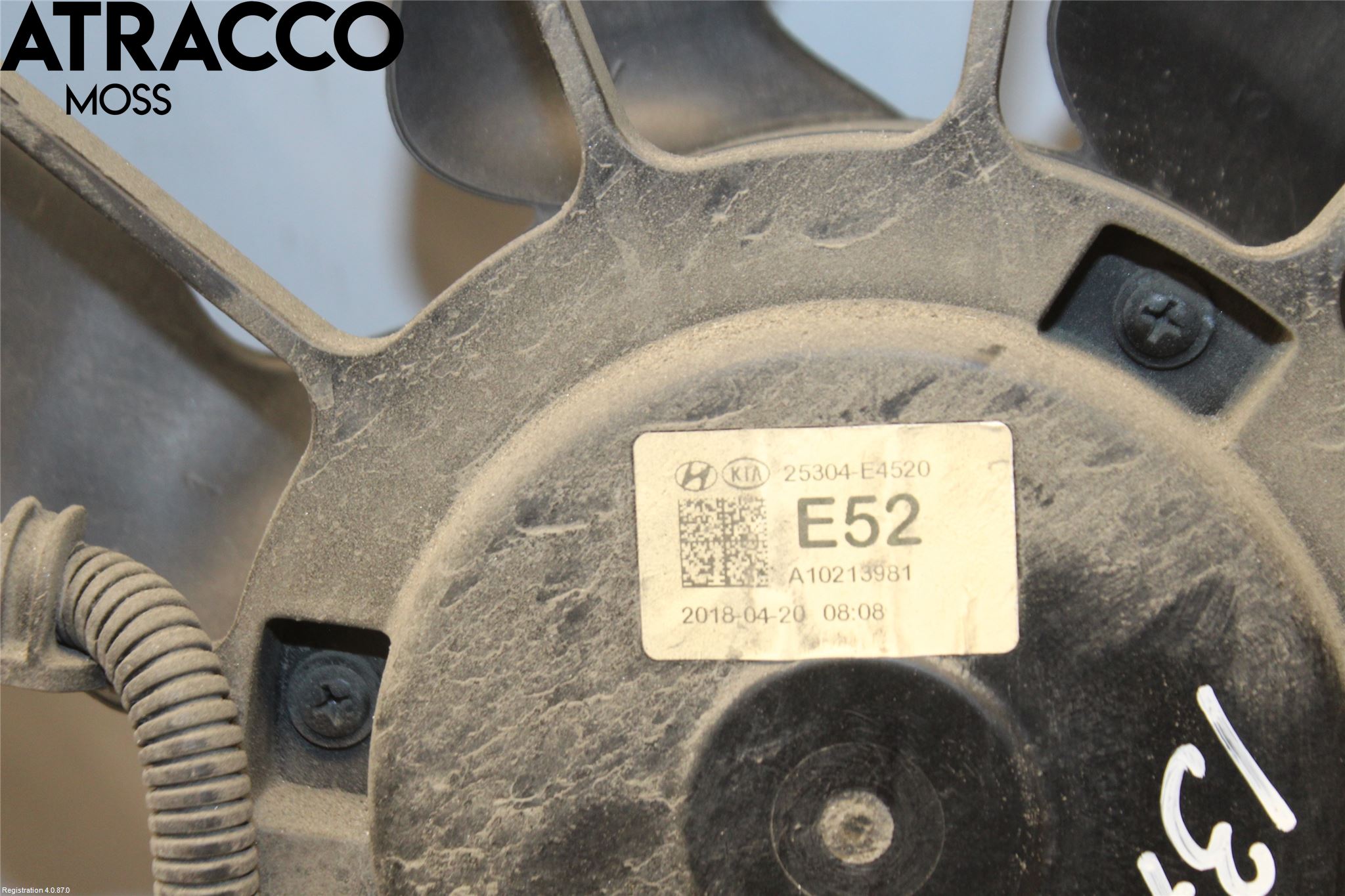 Kia SOUL 09- Kjølevifte Elektrisk