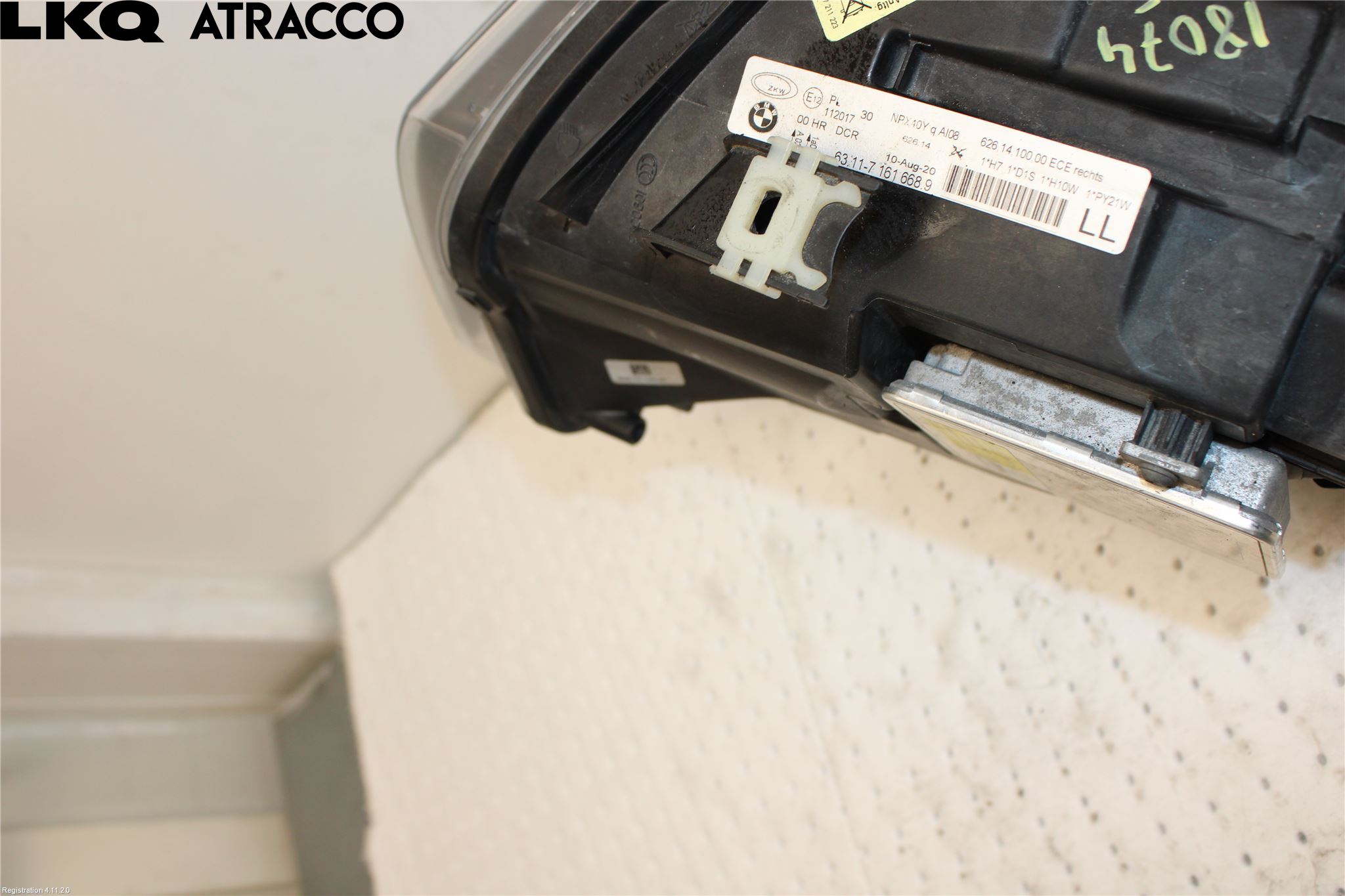 BMW 3 E90/91 SED/TOU 05-12 Frontlykt Høyre