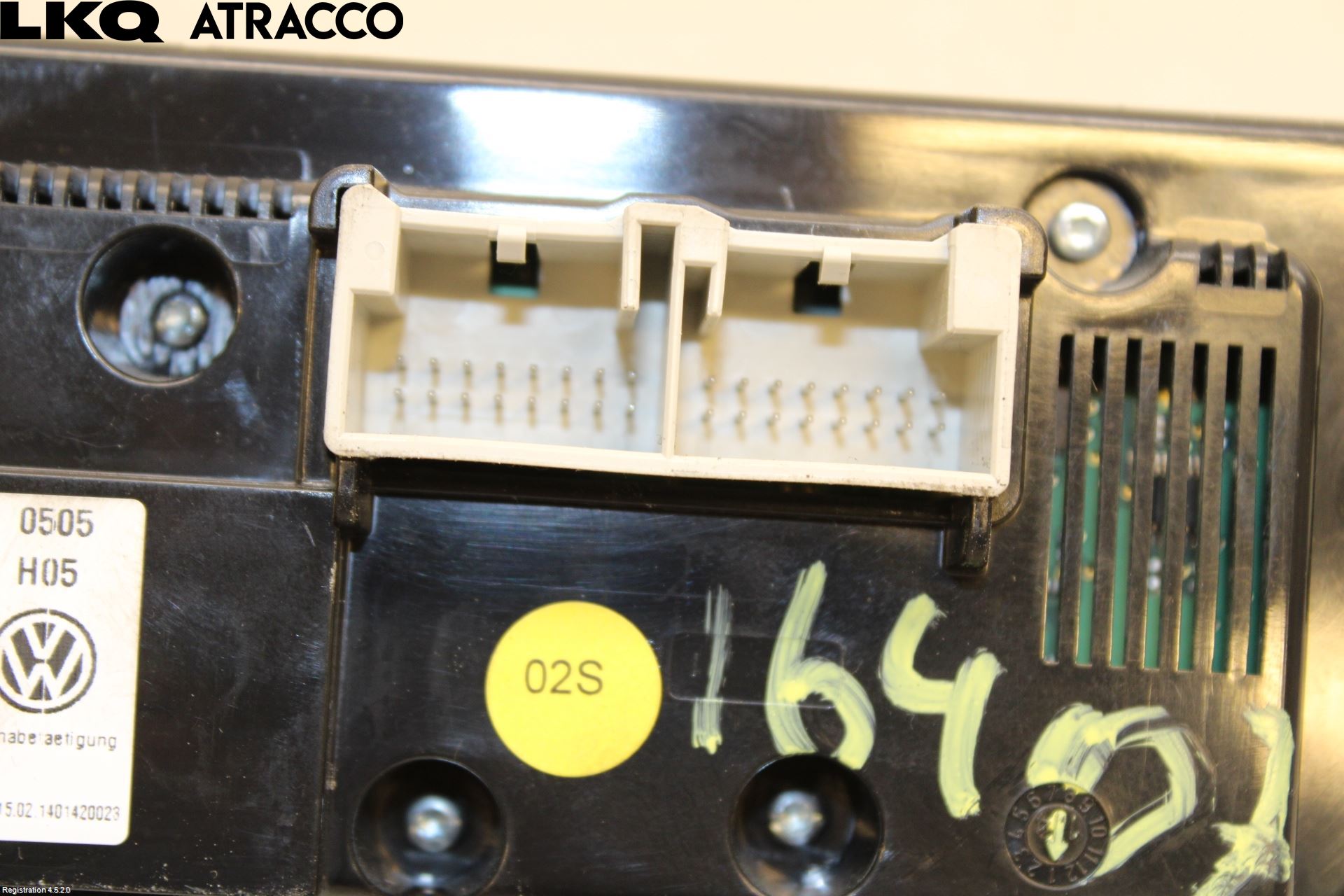 Volkswagen VW PASSAT 11-14 Varme Ac Betjening-Display