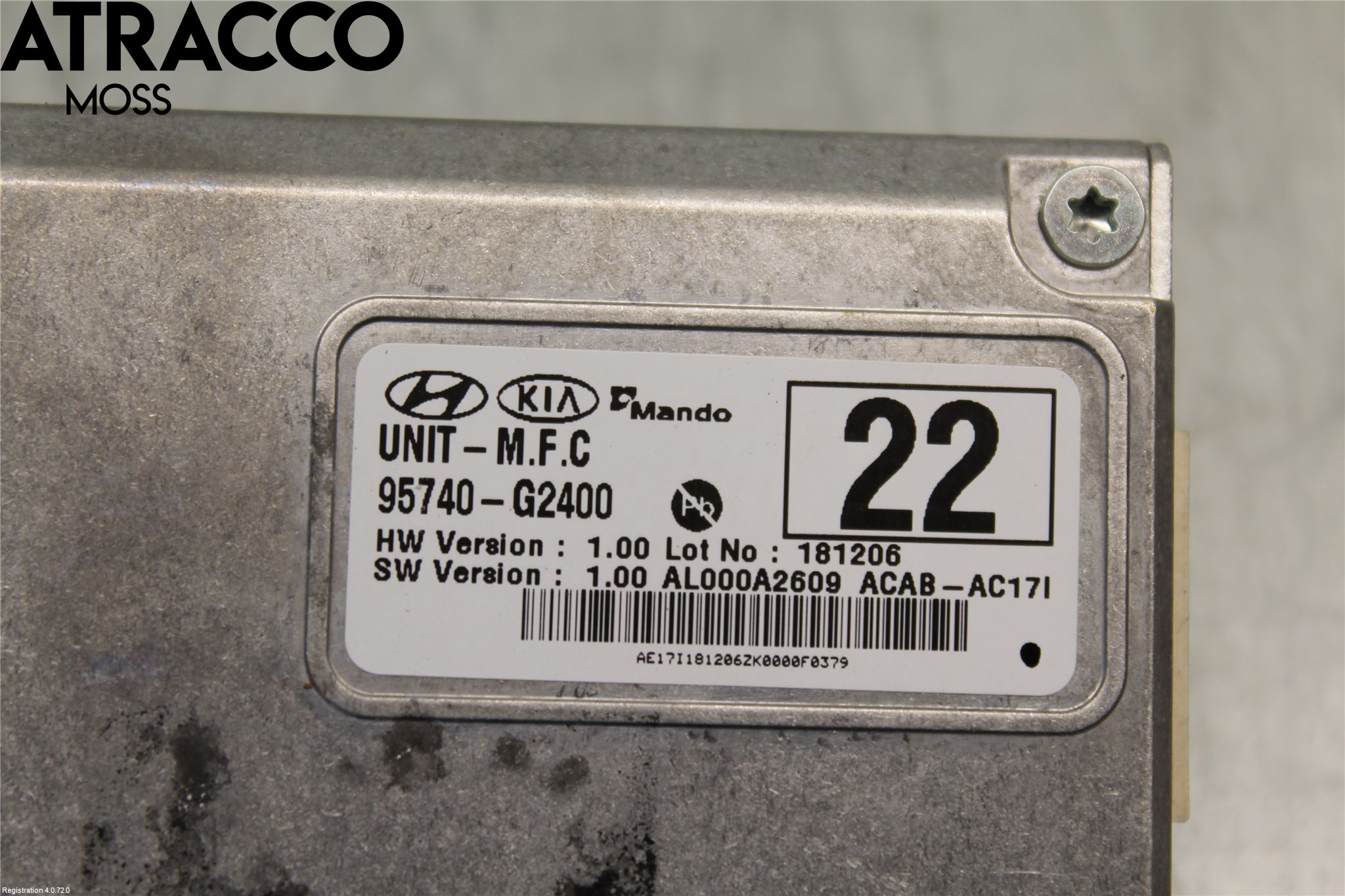 Hyundai IONIQ AE 17-22 Parkeringshjelp Kamera