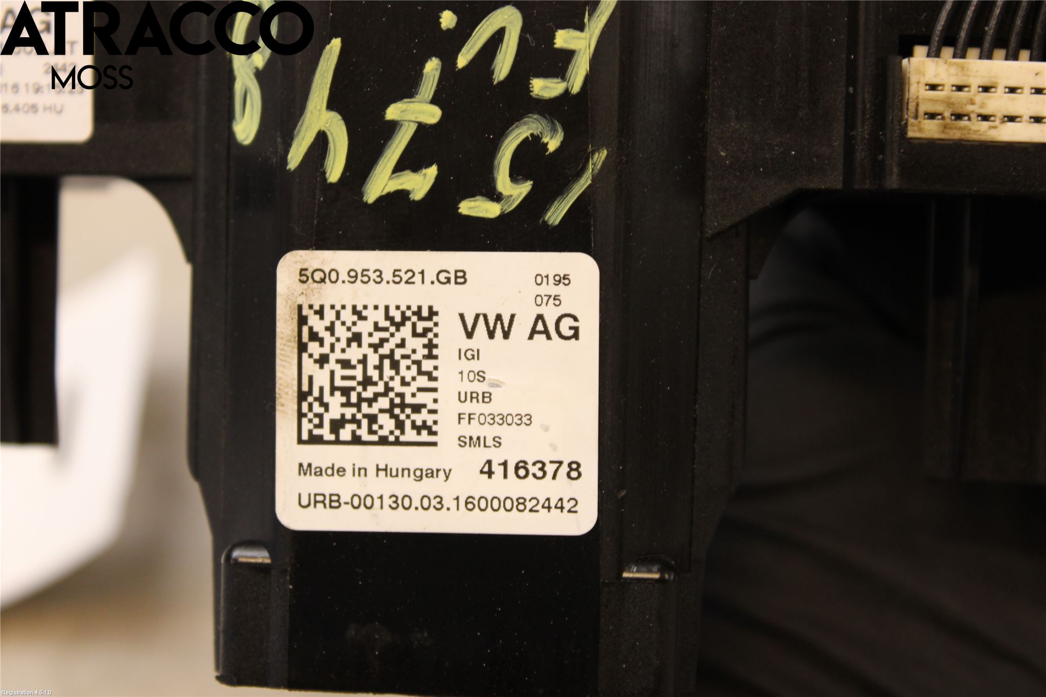 Skoda SUPERB 16-24 Bryter Ratt Kombi H Og V