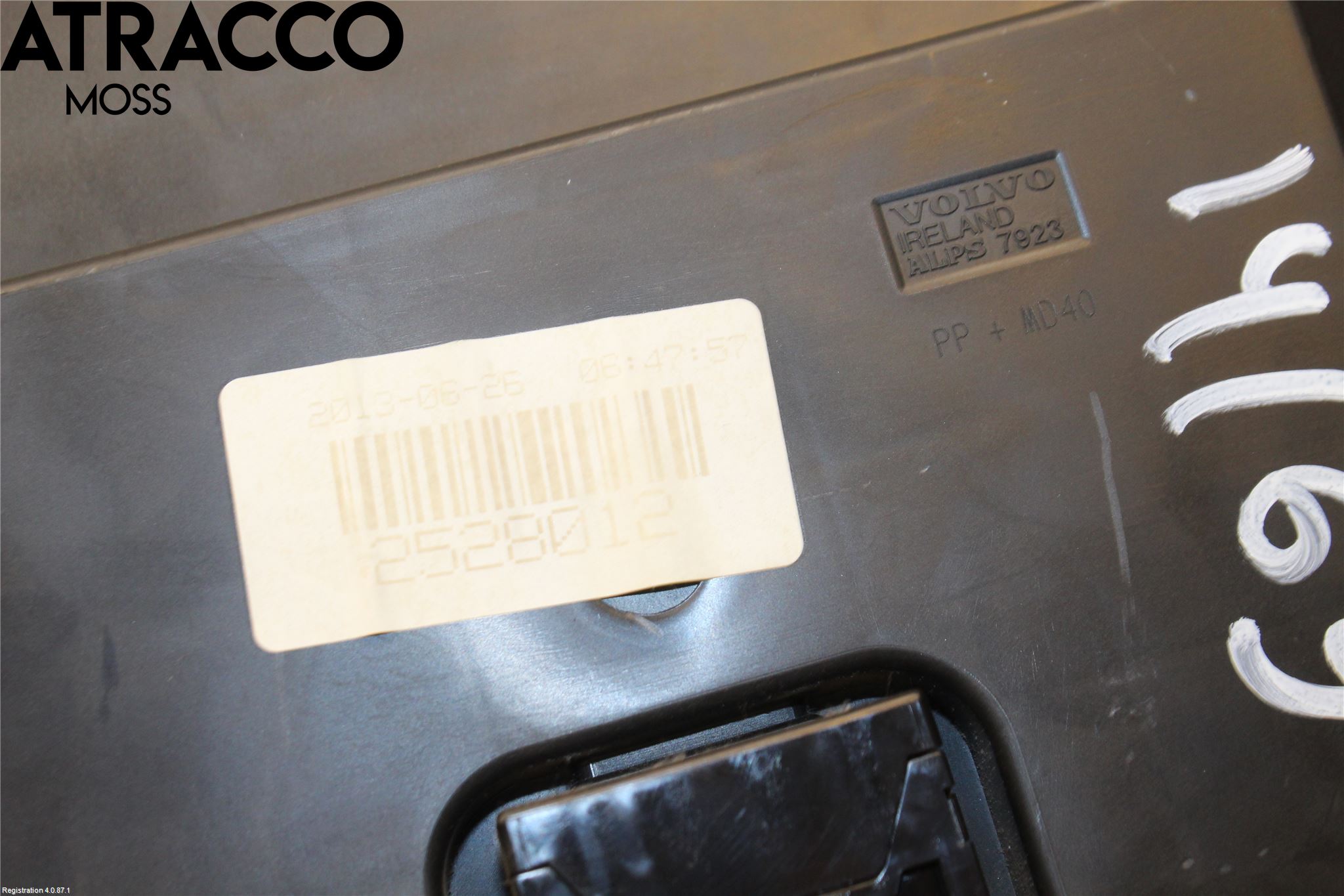 Volvo V60 14-18 Varme Ac Betjening-Display