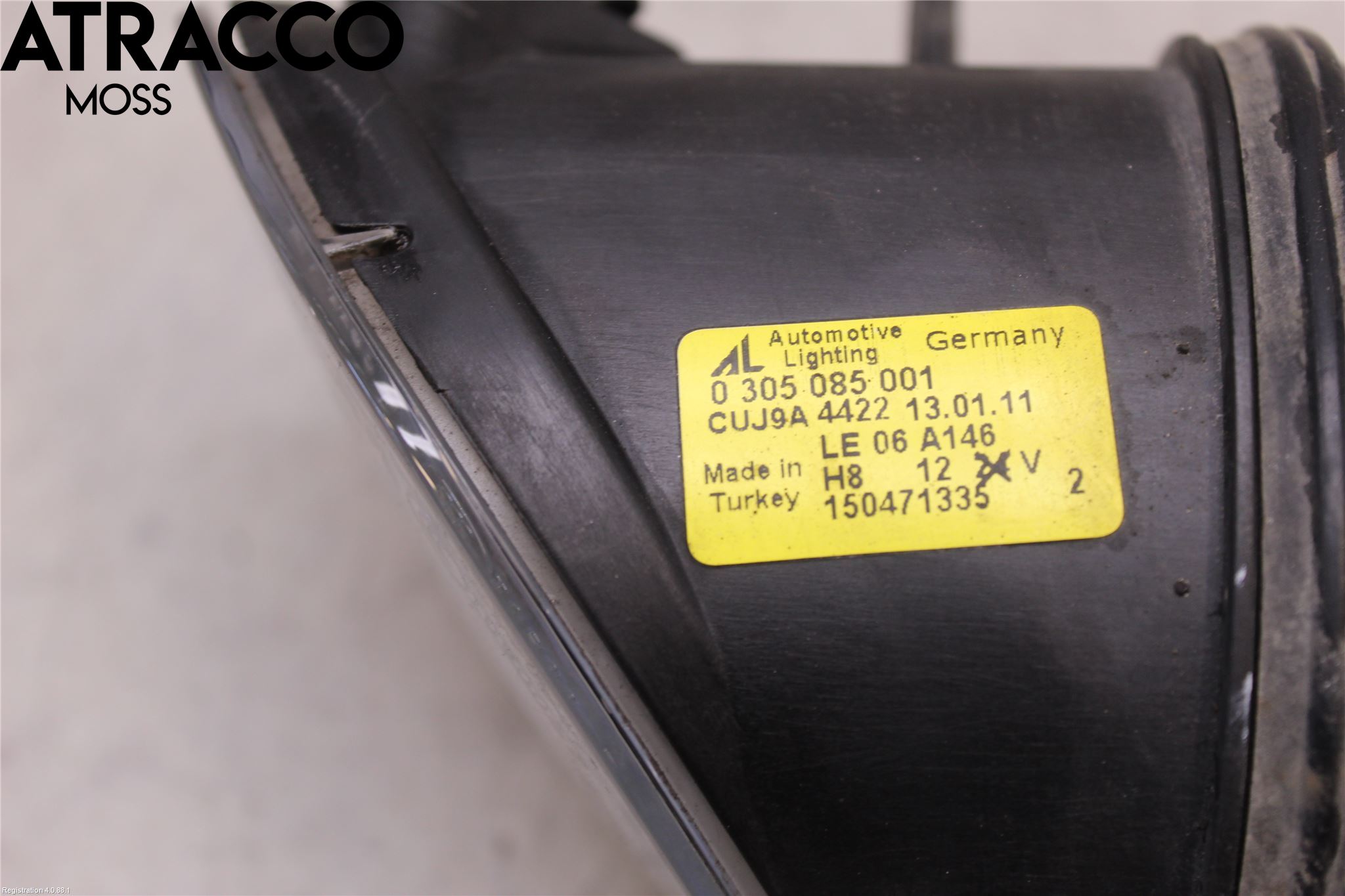 Volvo V50 08-12 Frontlykt-Kurve-Tåkelys