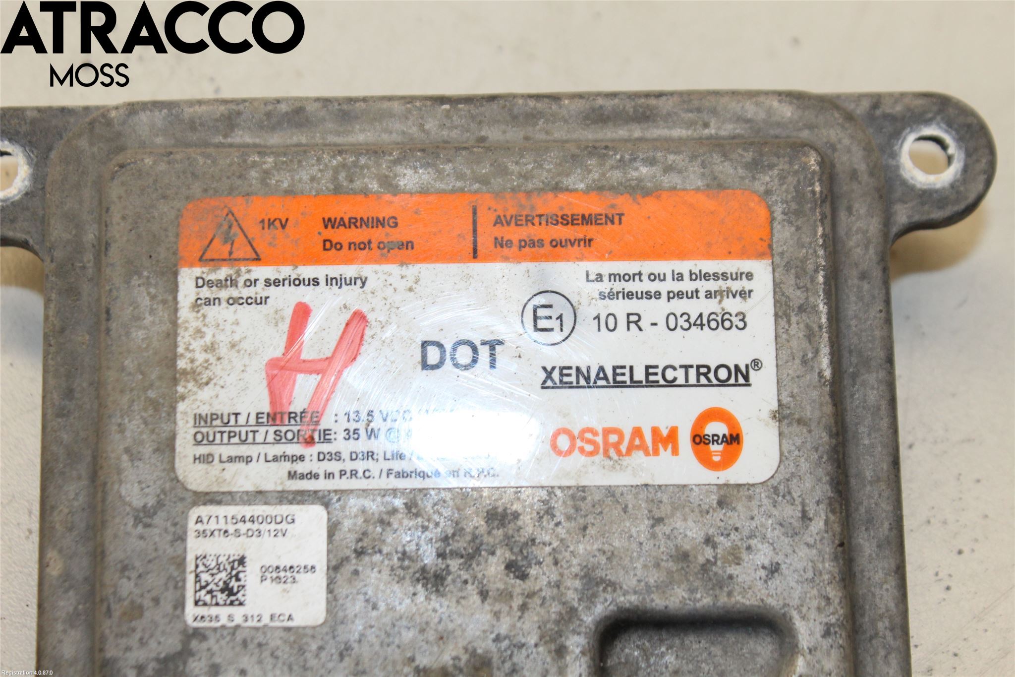 Ford FOCUS 11-14 Styreenhet Xenon