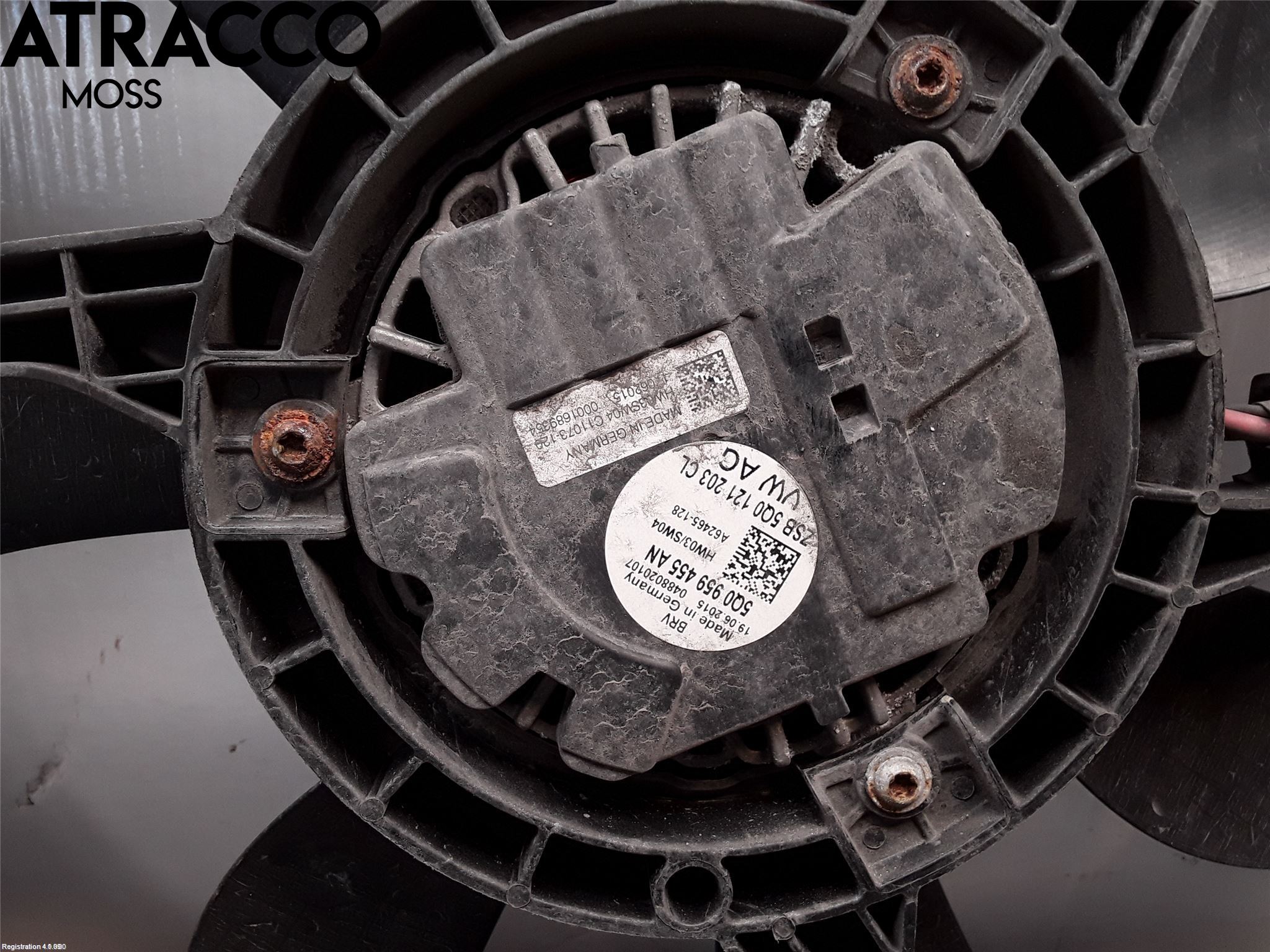 Volkswagen VW GOLF / E-GOLF VII 13-20 Kjølevifte Elektrisk