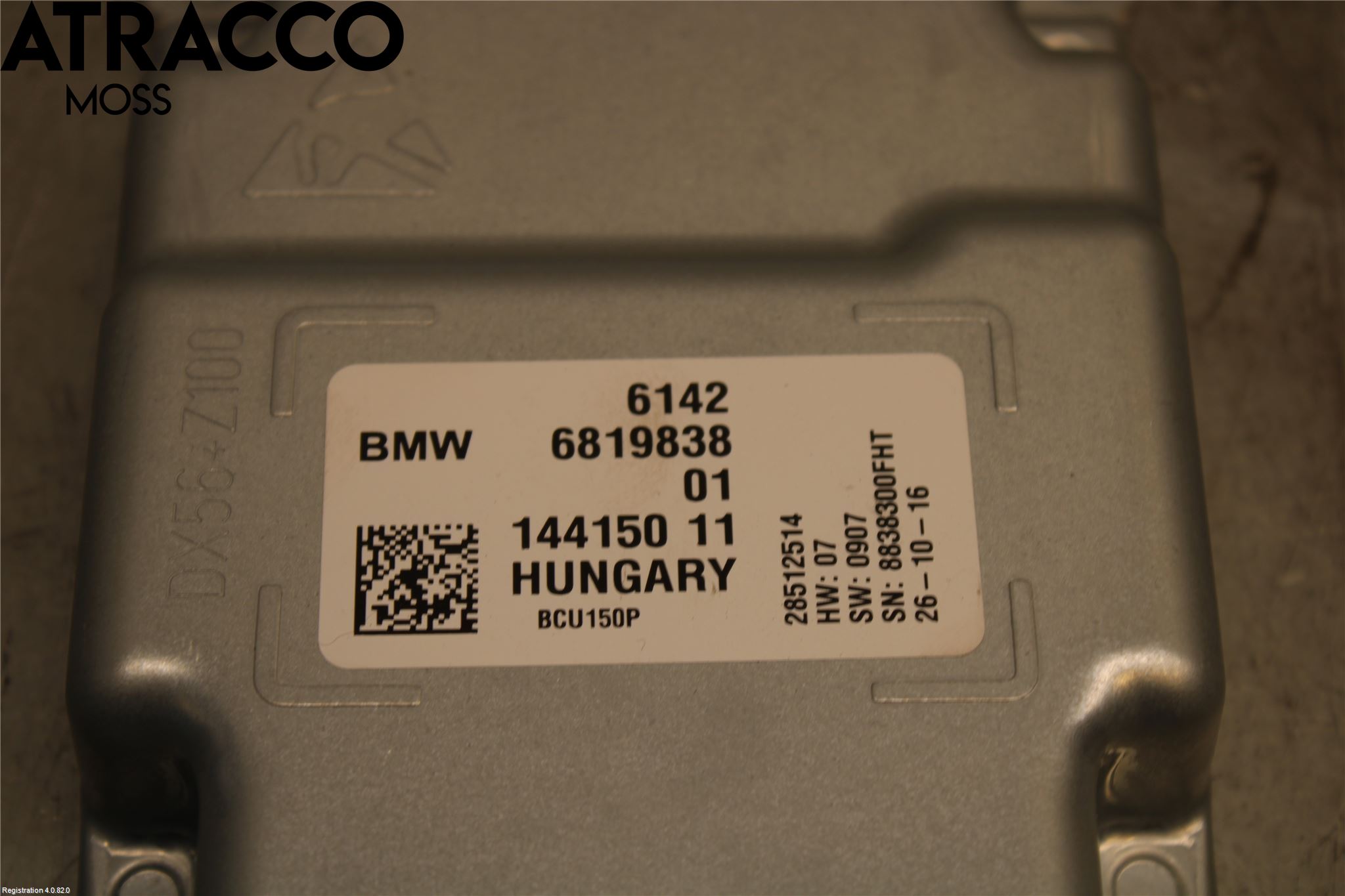 BMW 3 F30/F31/F80 12-19 Styrenhet Batteri