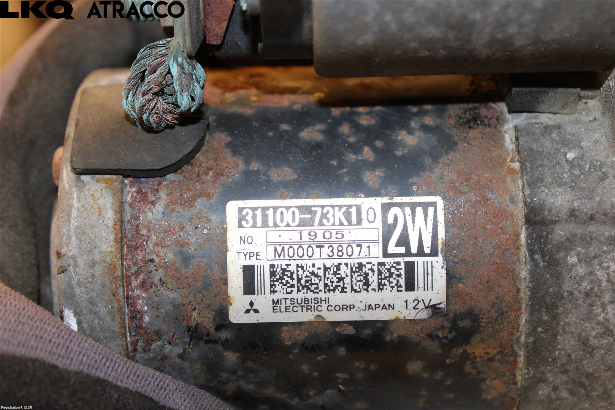 Suzuki SWIFT 11-16 Startmotor