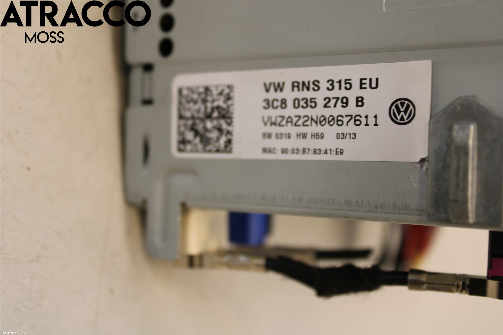 Volkswagen VW PASSAT 11-14 Stereo Radio Med Cd