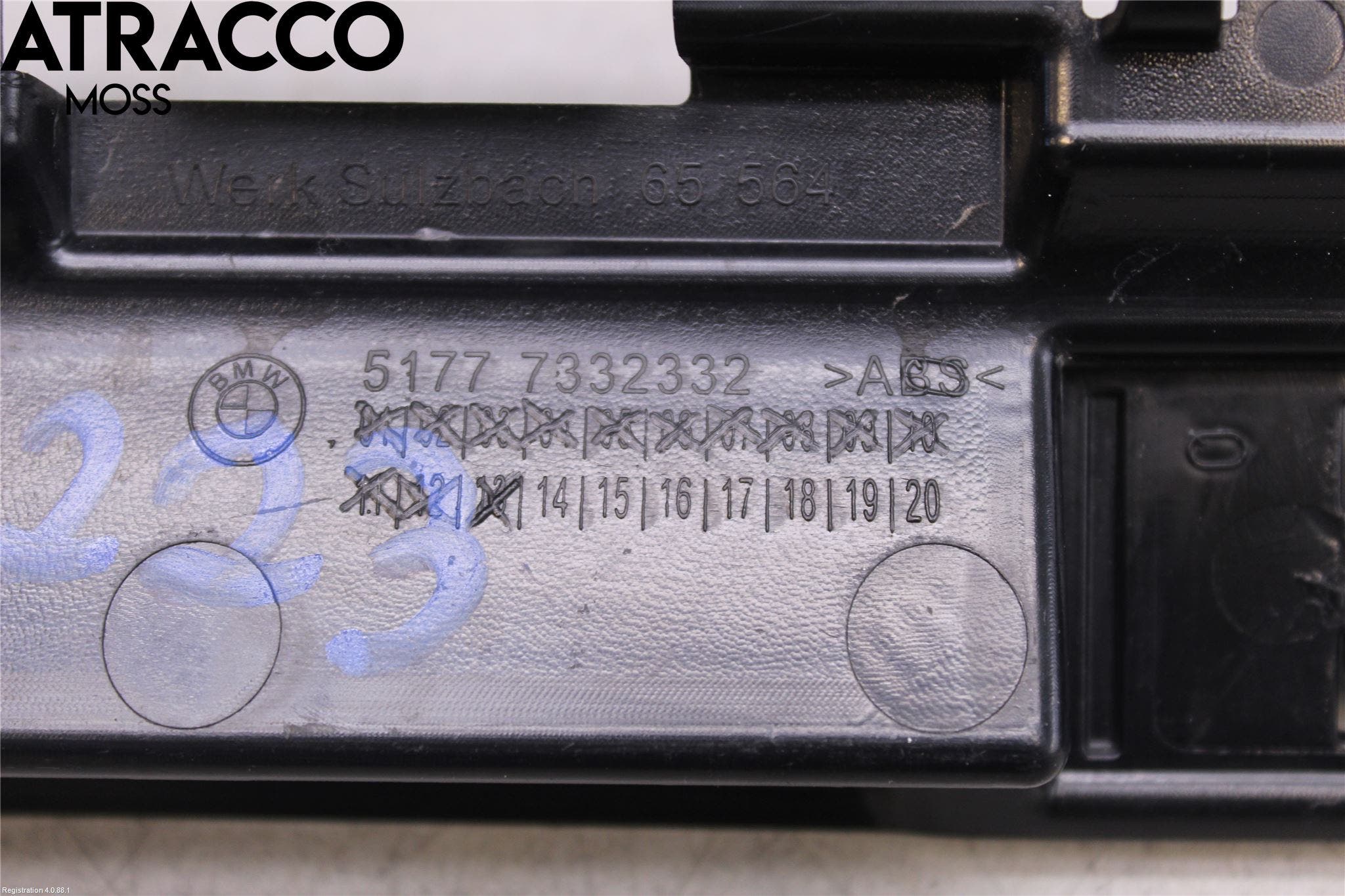 BMW X1 F48 15-22 Hjulhus Høyre