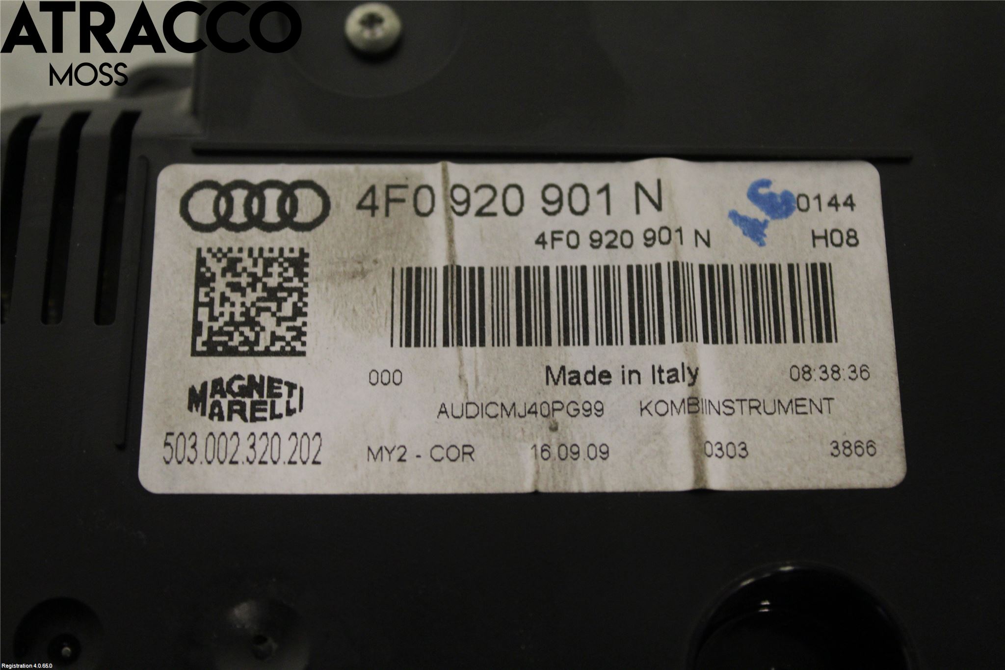 Audi A6/S6     05-11 Instr Kombinert