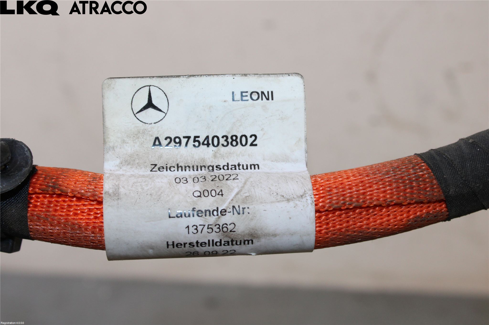 Mercedes-Benz MB EQE (V295) 22- Kabelhärva Högspänning