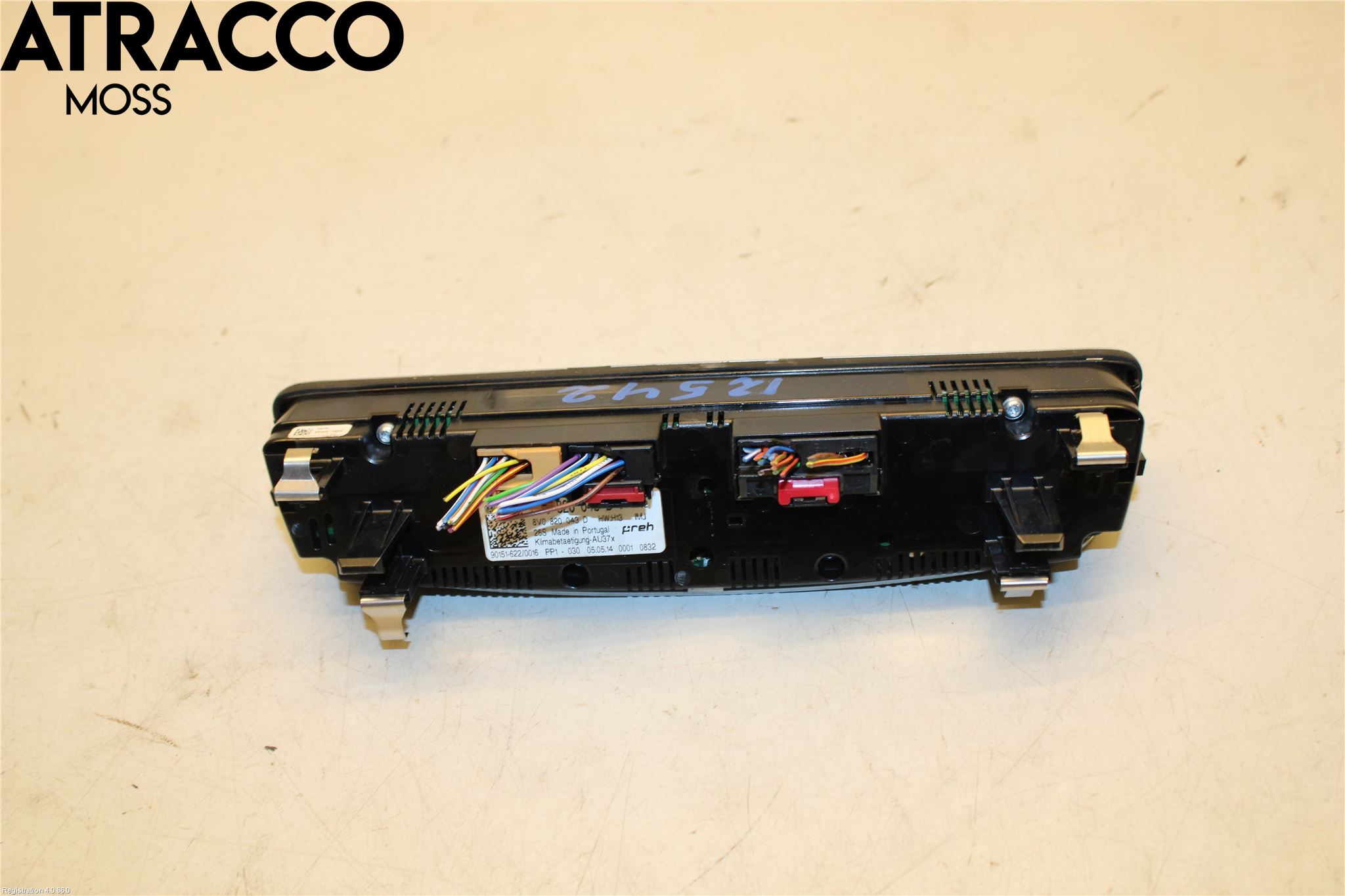 Audi A3/S3 8V 13-20 Varme Ac Betjening-Display