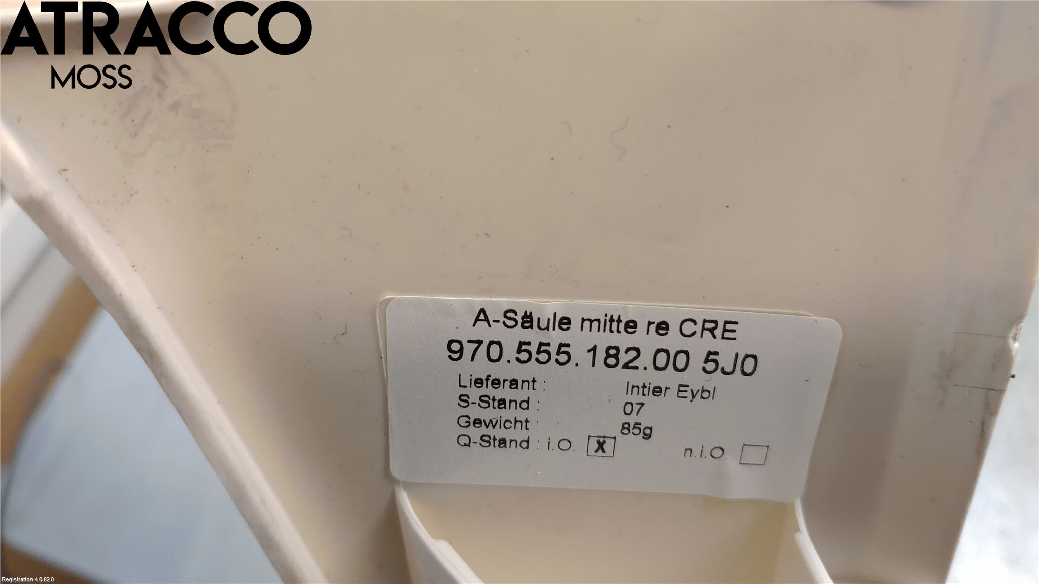 Porsche PANAMERA 09- Innr Dekor Instrbord