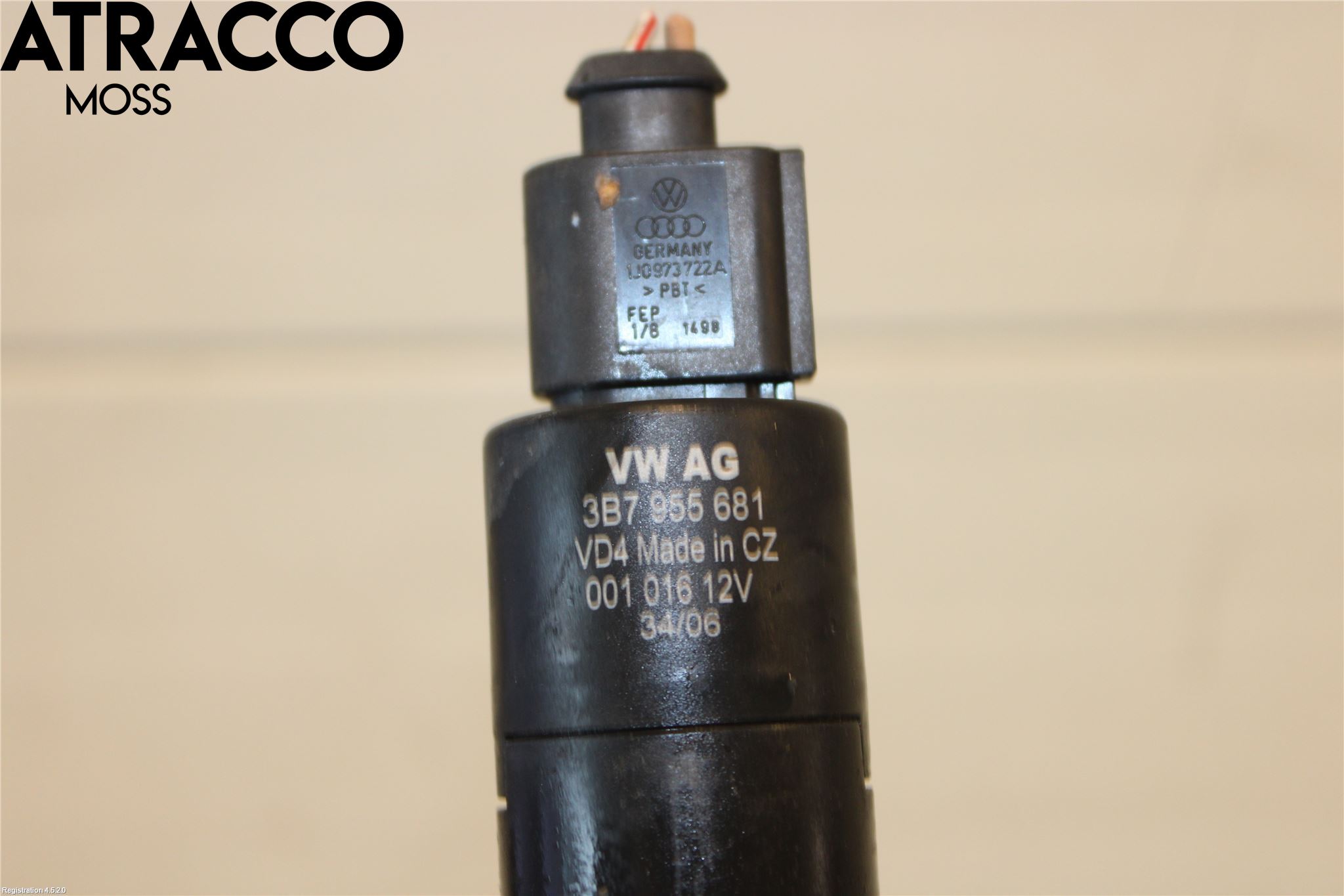 Volkswagen VW JETTA V 06-10 Spylerpumpe Høytrykk