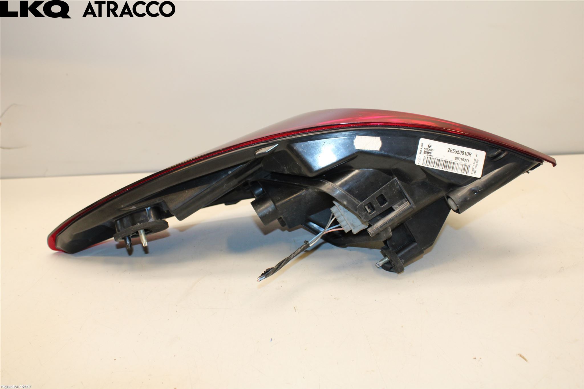 Renault MEGANE III 09-15 Baklykt Venstre