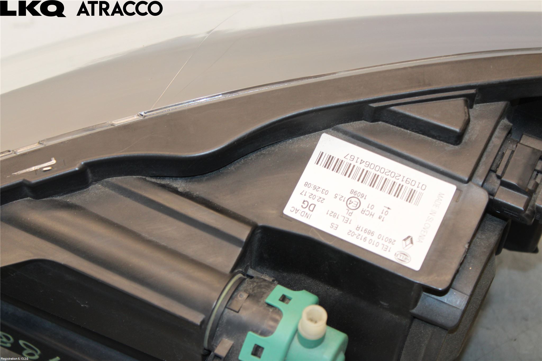 Renault ZOE/E-TECH 13- Frontlykt Høyre
