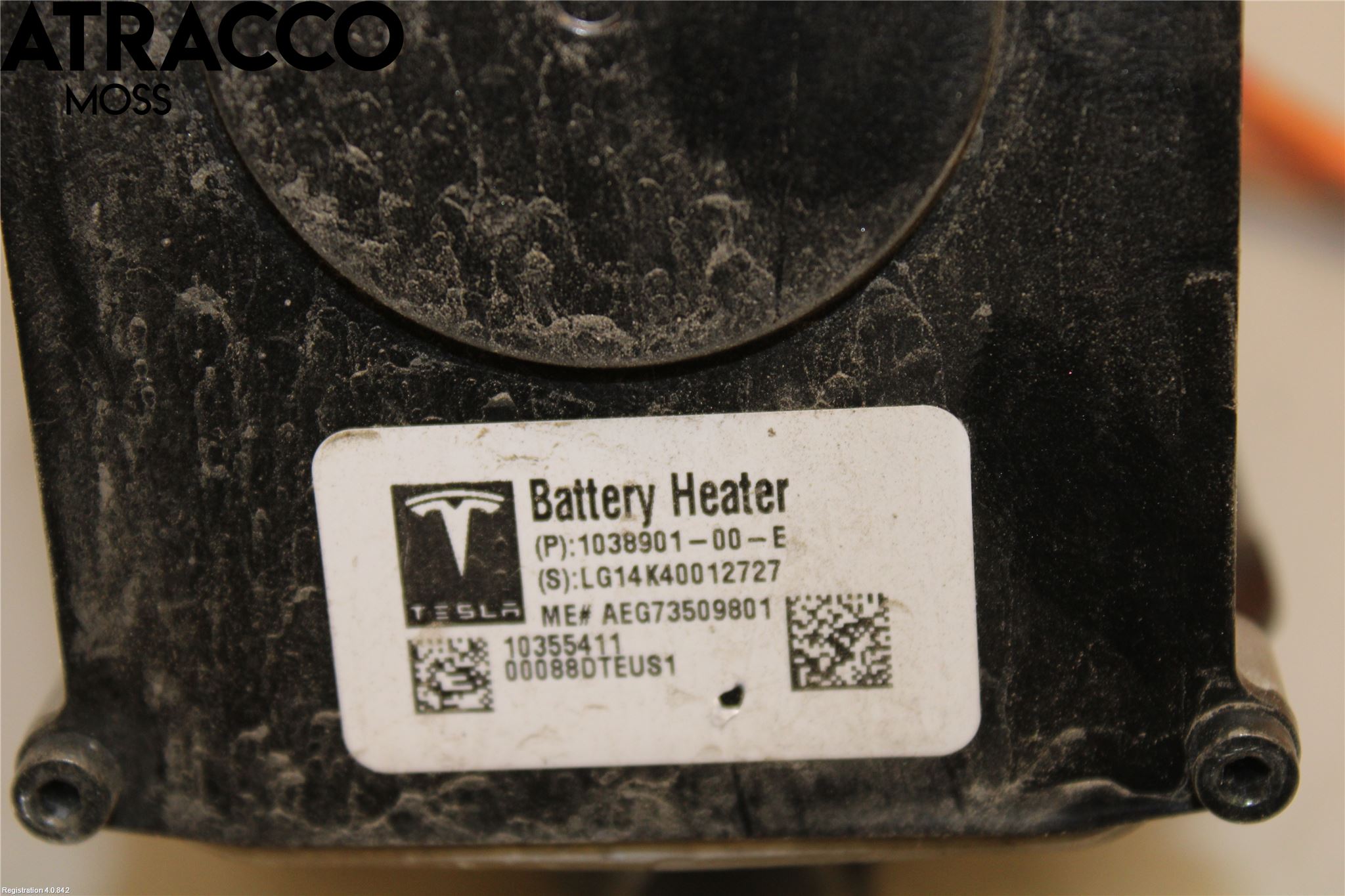 Tesla MODEL S 13- Motorvarmer Elektrisk