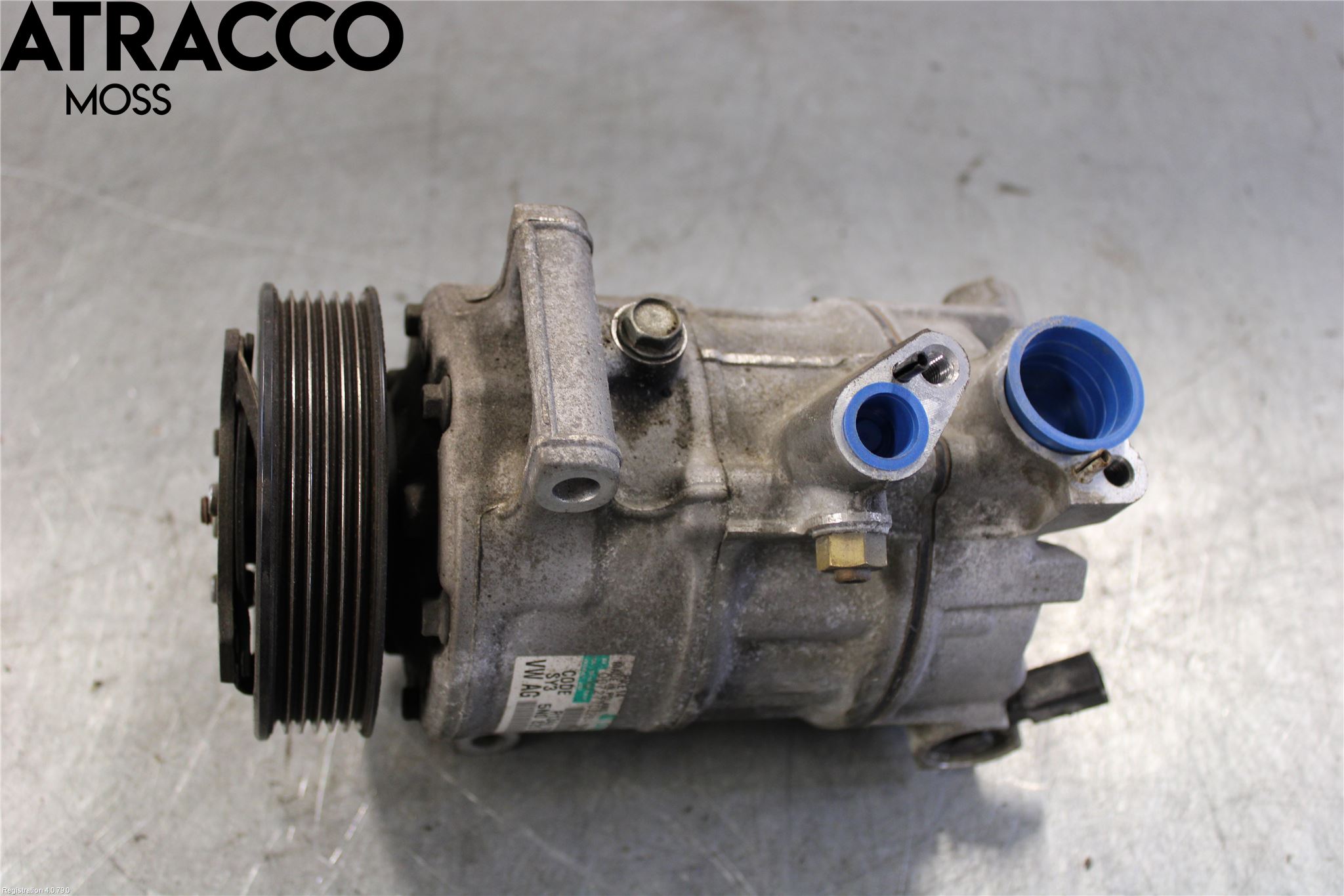 Volkswagen VW GOLF VI 09-13 Varme Ac Kompressor