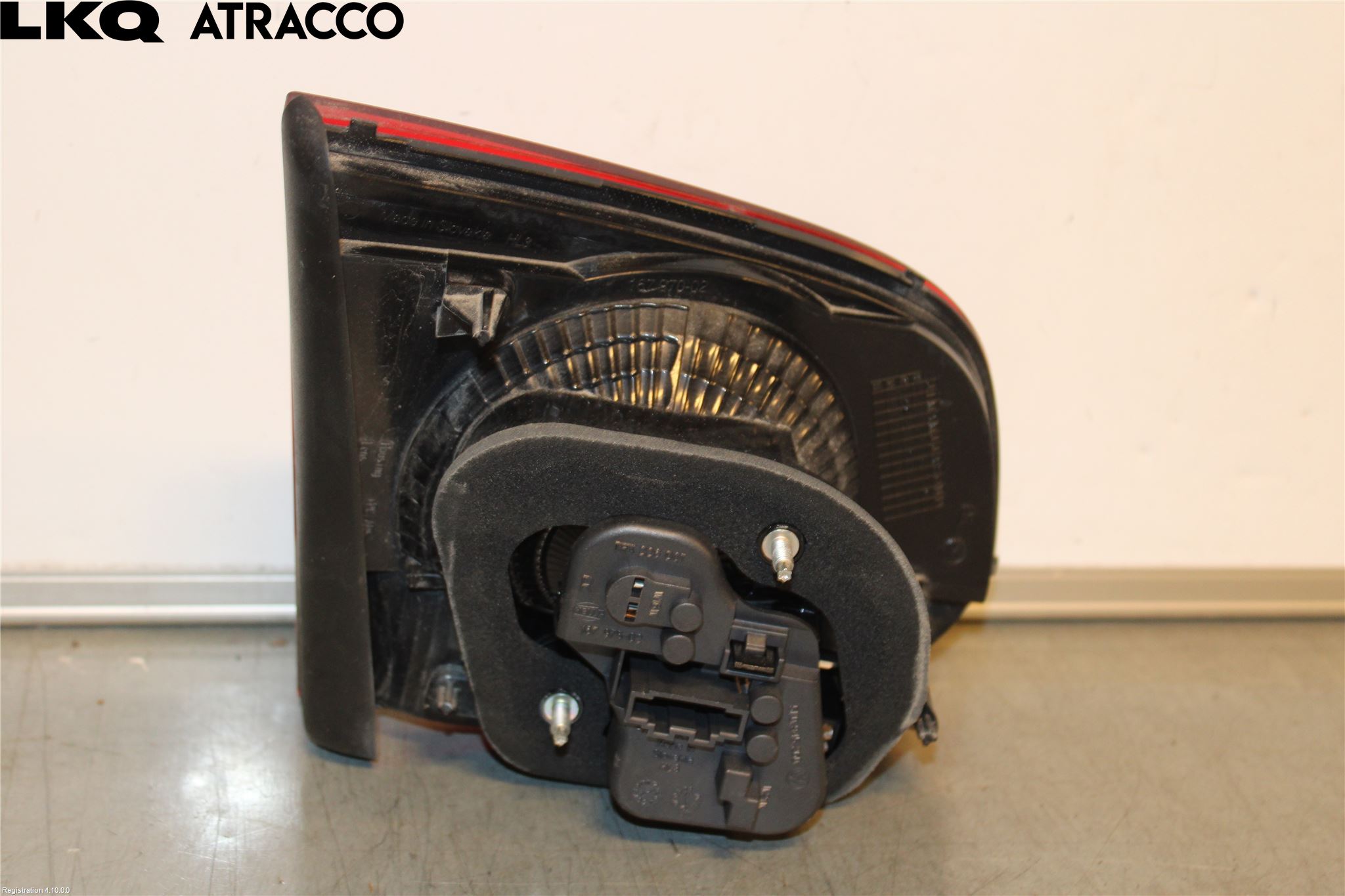 Volkswagen VW GOLF VI 09-13 Baklykt Høyre  På Luke(Indre)